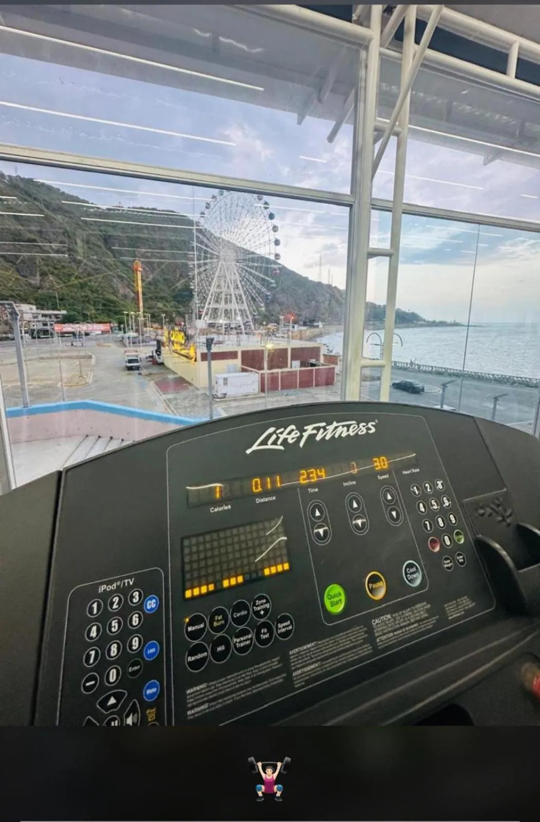 Fitness centre/facilities in Hotel Vip La Guaira