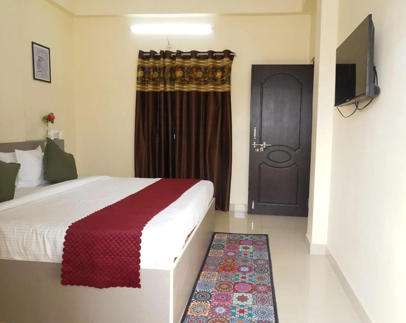 TV and multimedia in HOTEL ROYAL SUITES AND ROOMS Near AIG Hospital Gachibowli