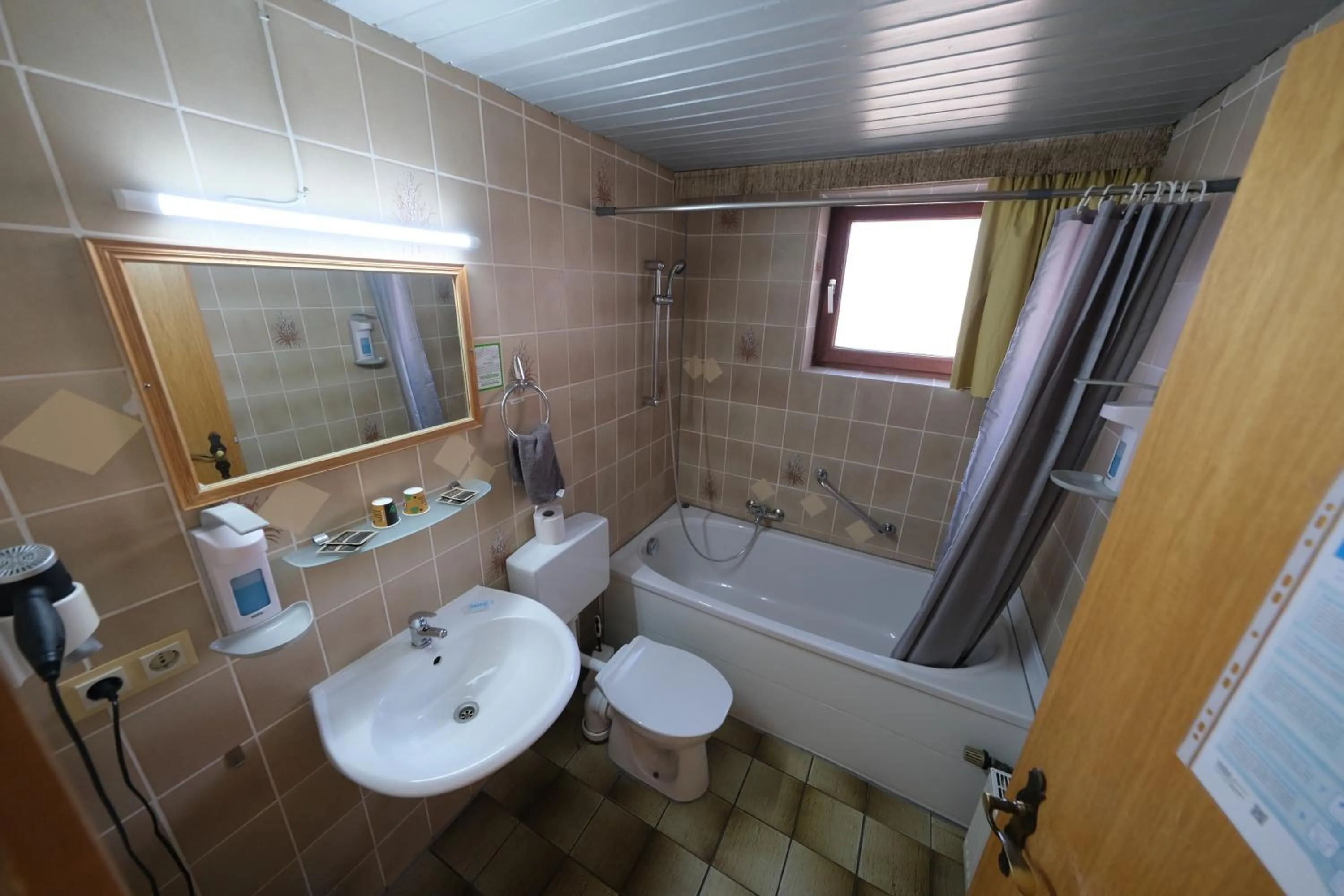 Shower in B und B Titisee Hotel Sonnenmatte nahe Badeparadies