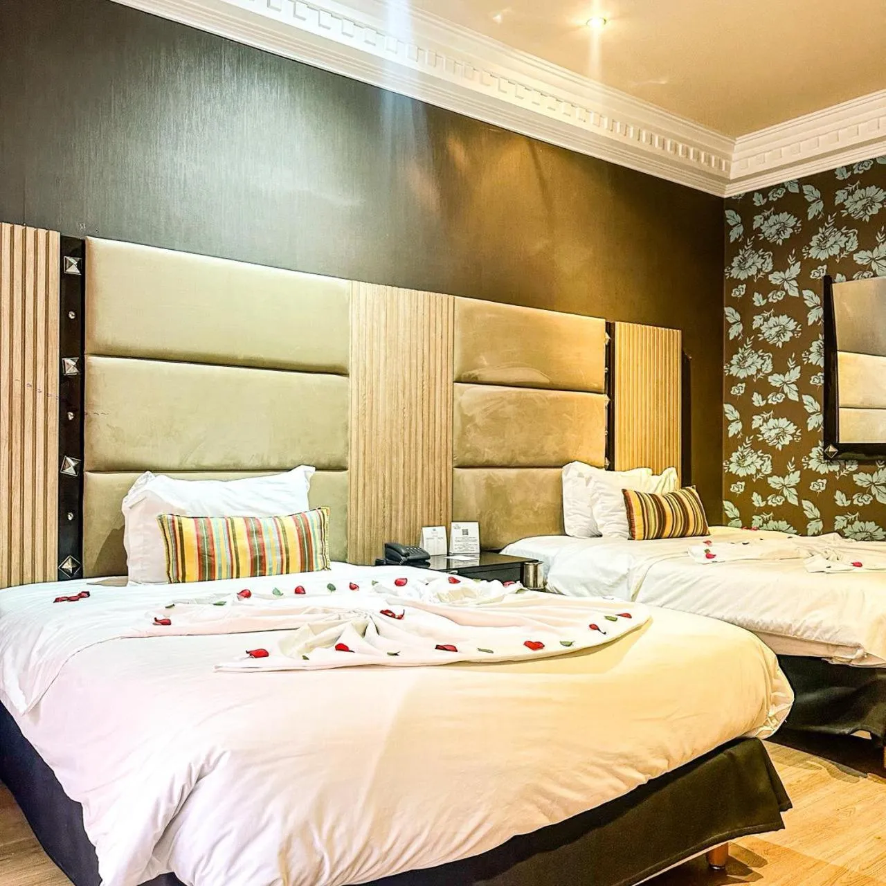 Bed in Royal Mirage Deluxe