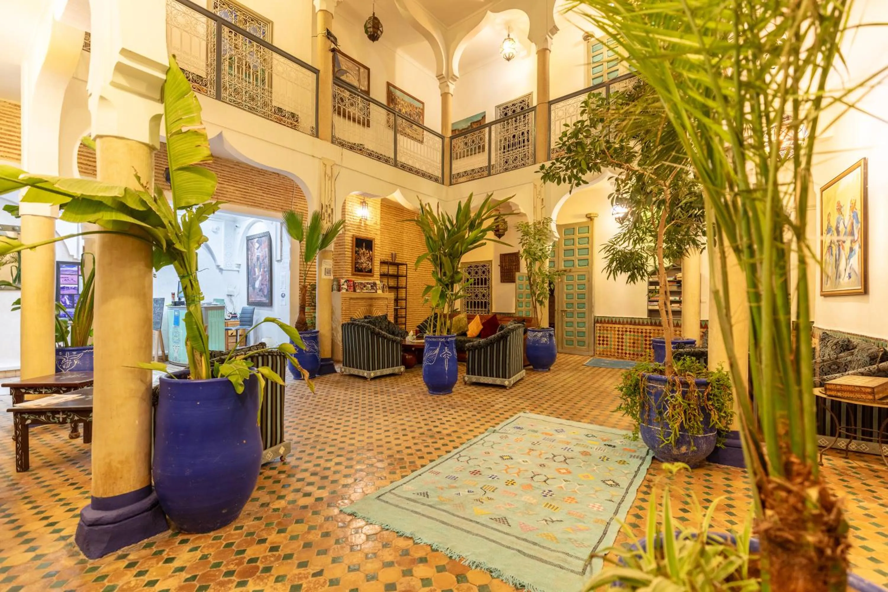 Living room in Riad Zinoun & Spa 11 Rooms