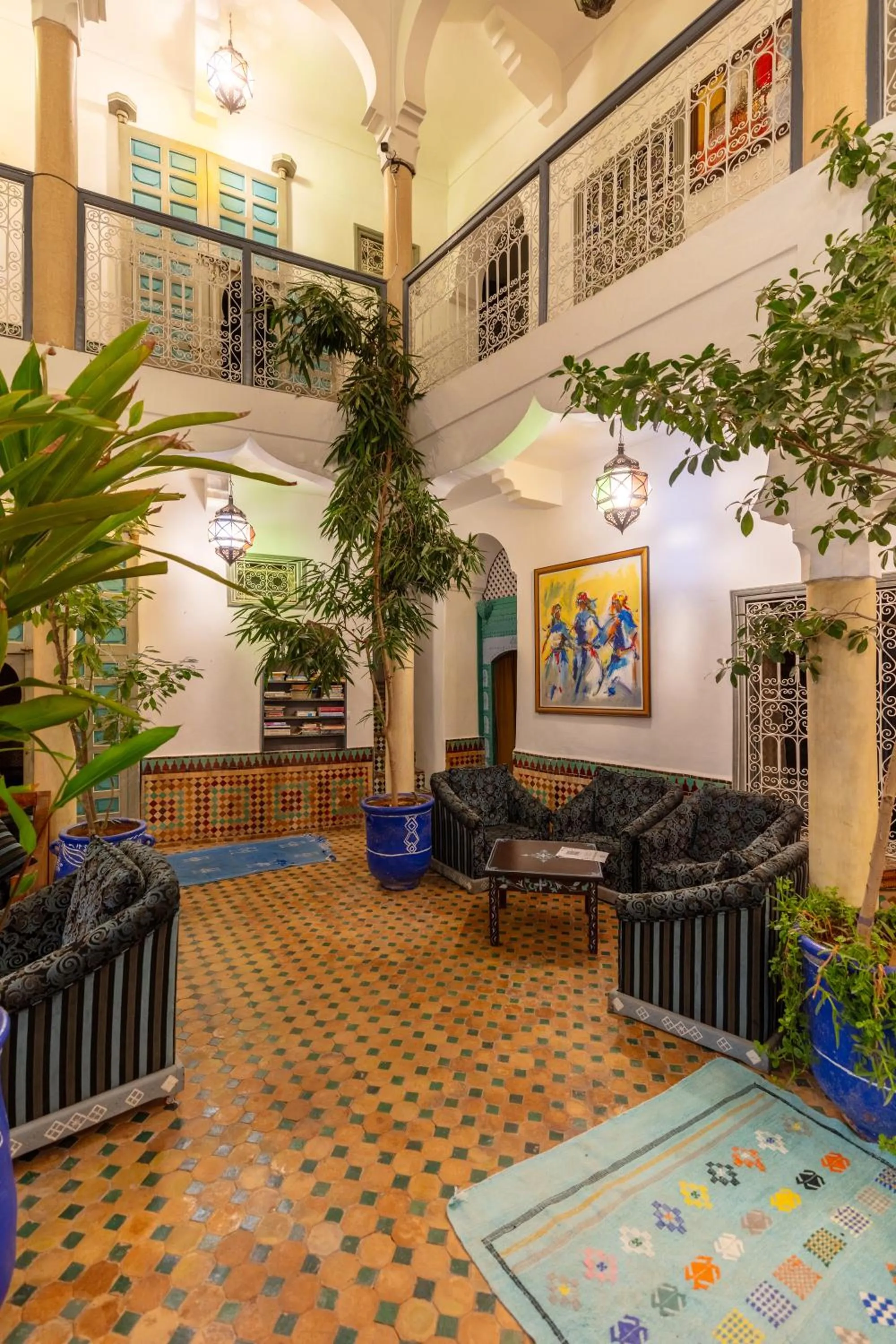 Living room in Riad Zinoun & Spa 11 Rooms