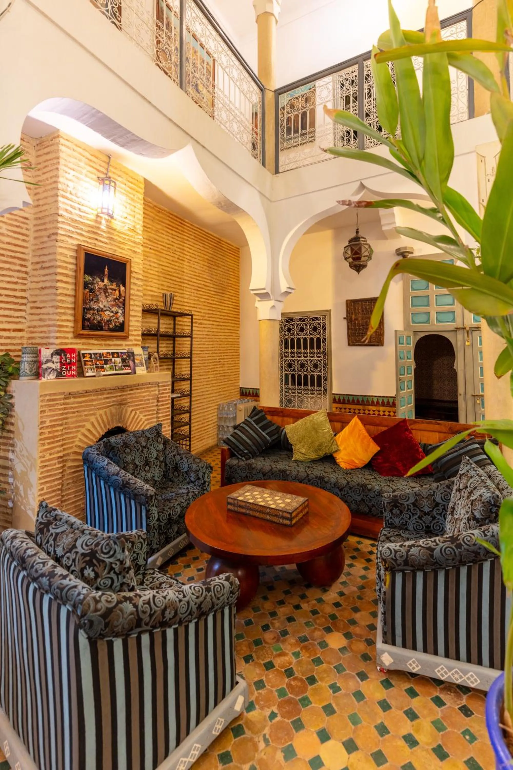 Living room in Riad Zinoun & Spa 11 Rooms