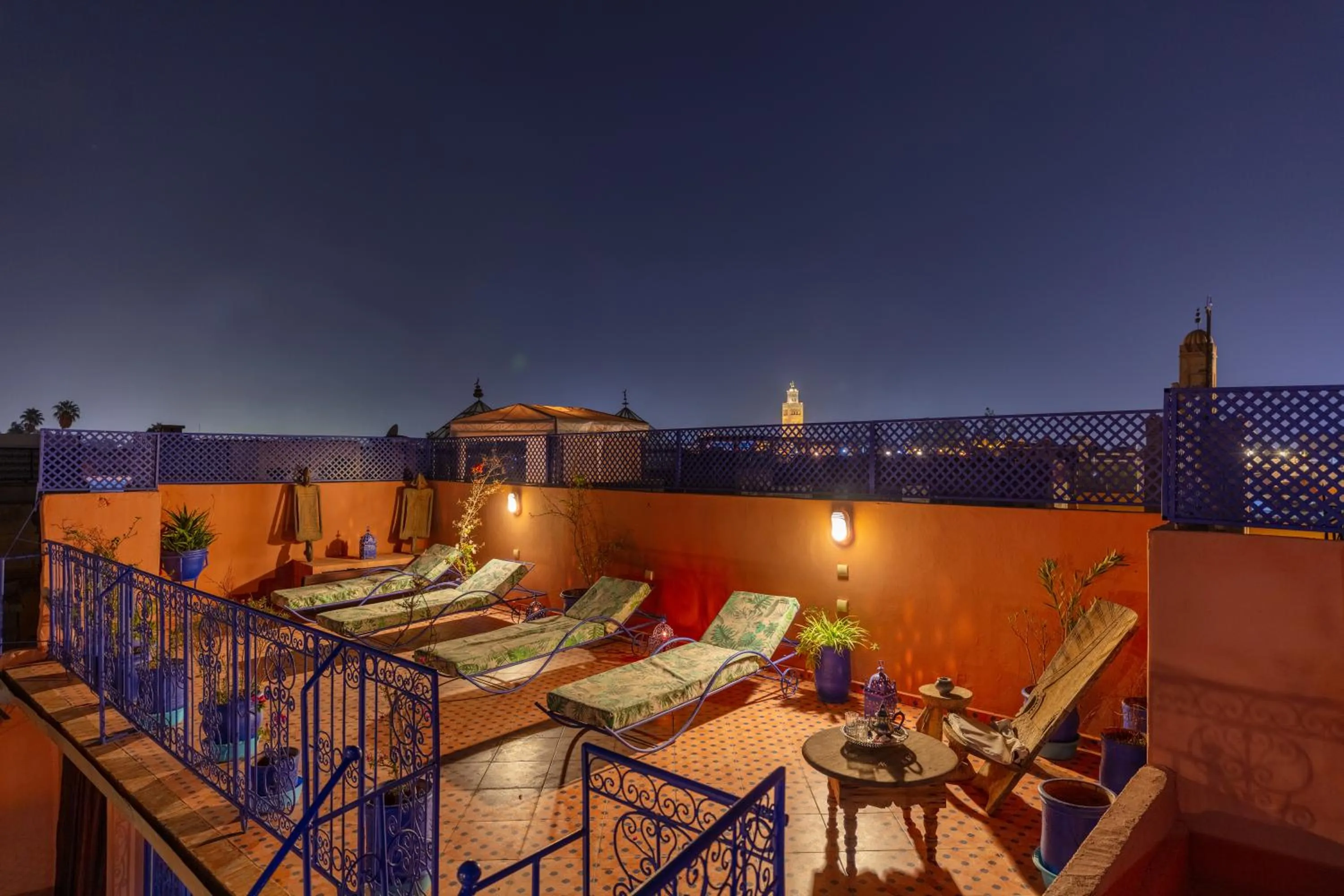 Patio in Riad Zinoun & Spa 11 Rooms