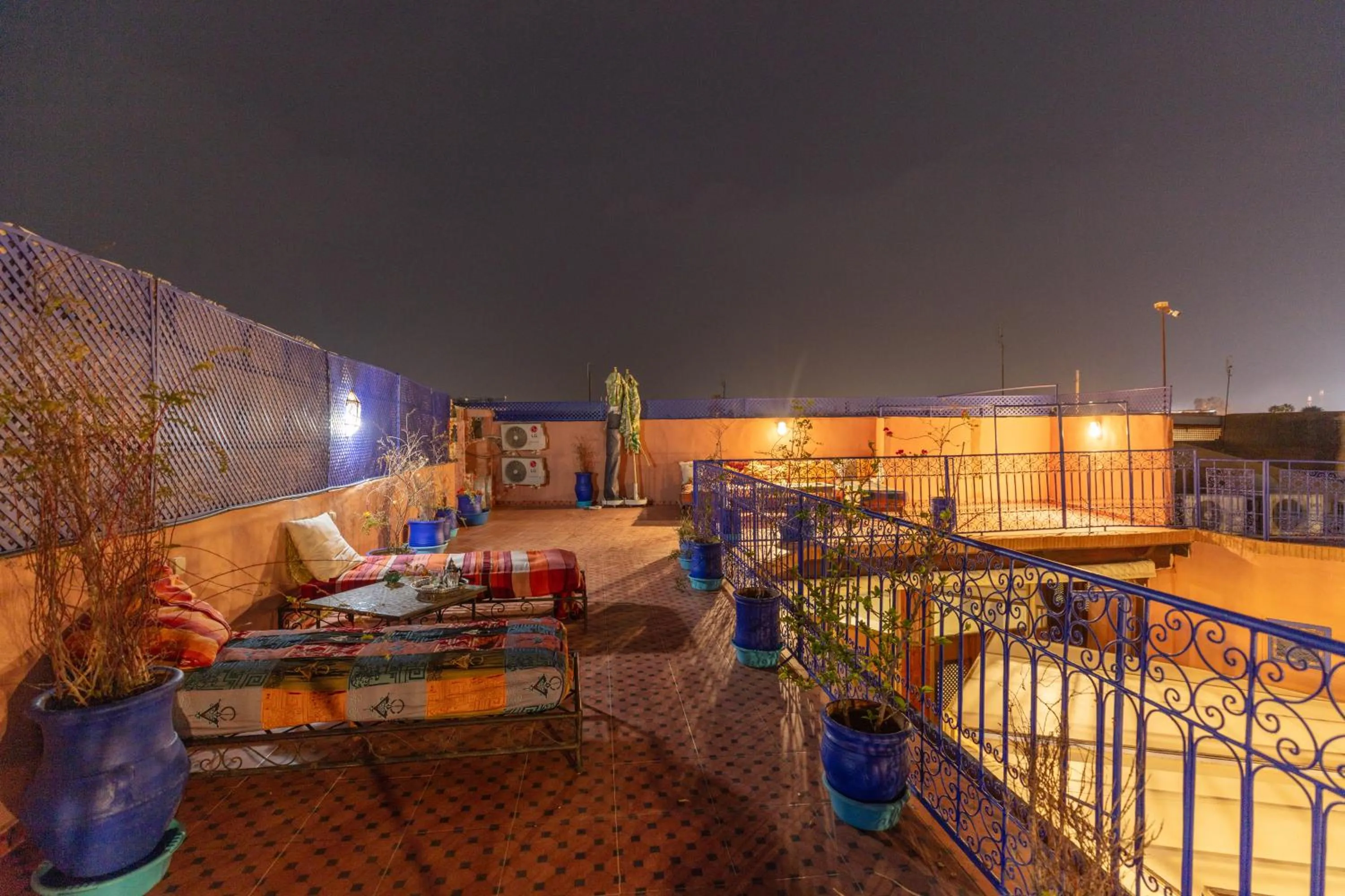 Patio in Riad Zinoun & Spa 11 Rooms