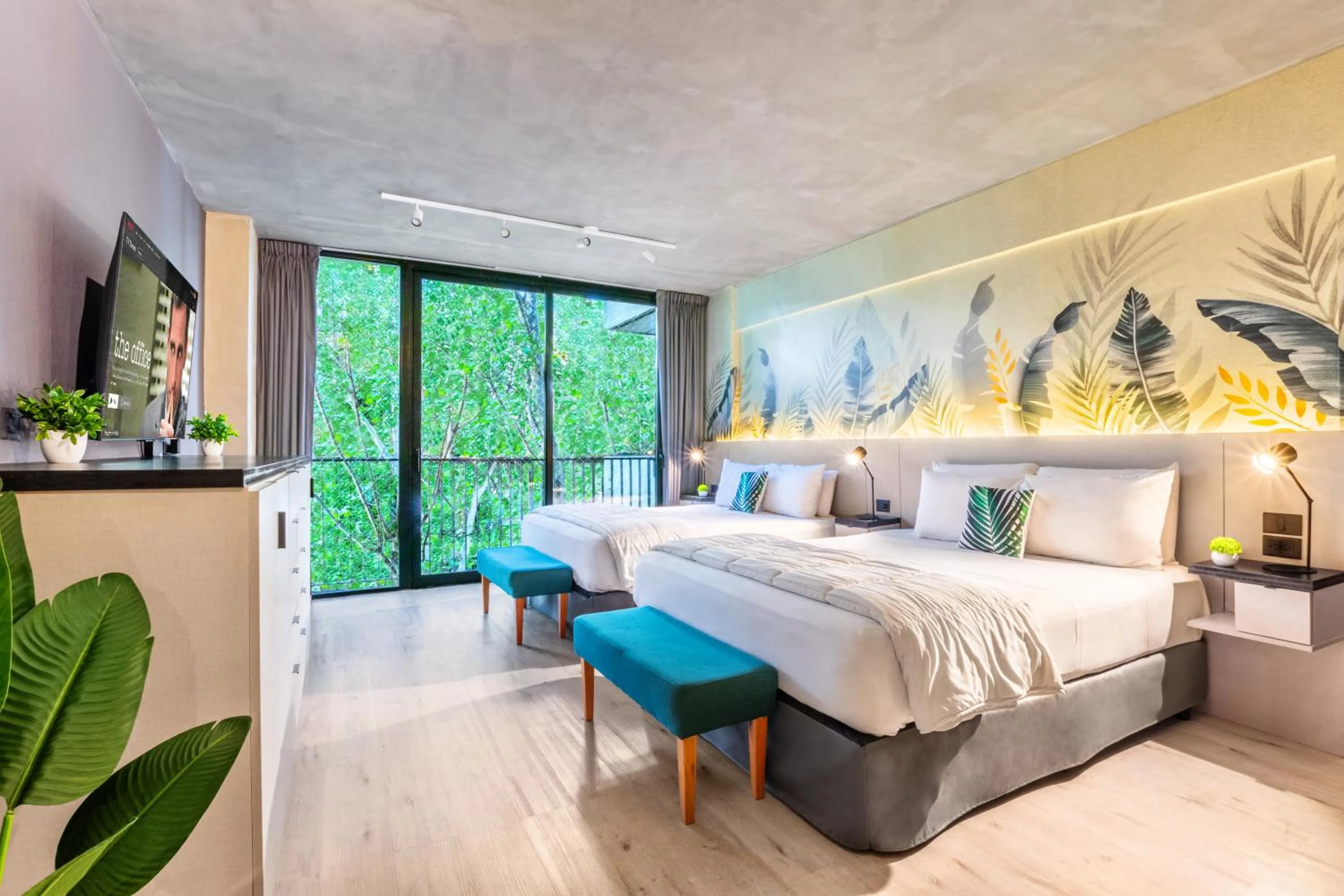 Bed in Deluxe Apartments in Palermo - by BueRentals