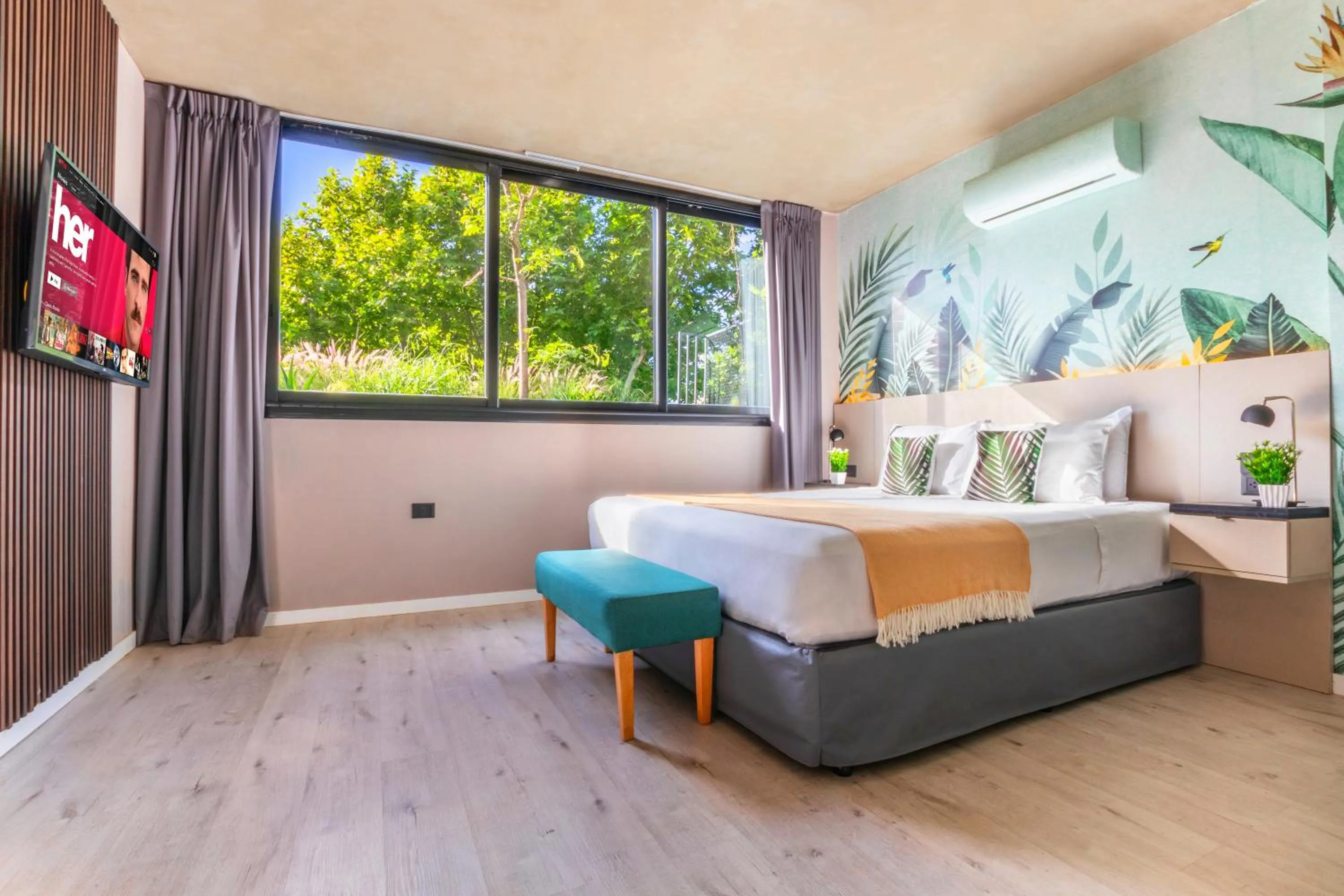 Bed in Deluxe Apartments in Palermo - by BueRentals