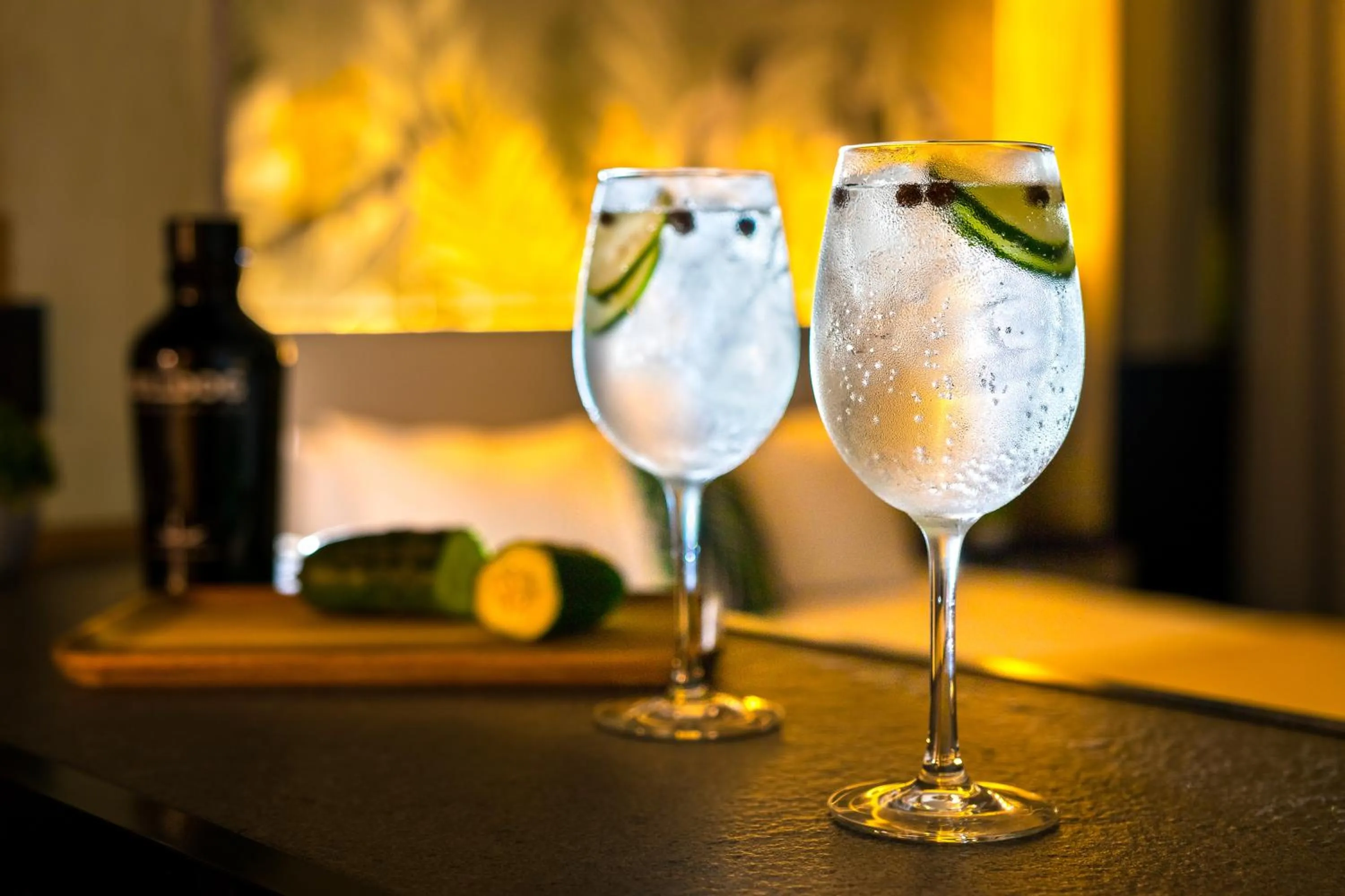 Drinks in Deluxe Apartments in Palermo - by BueRentals