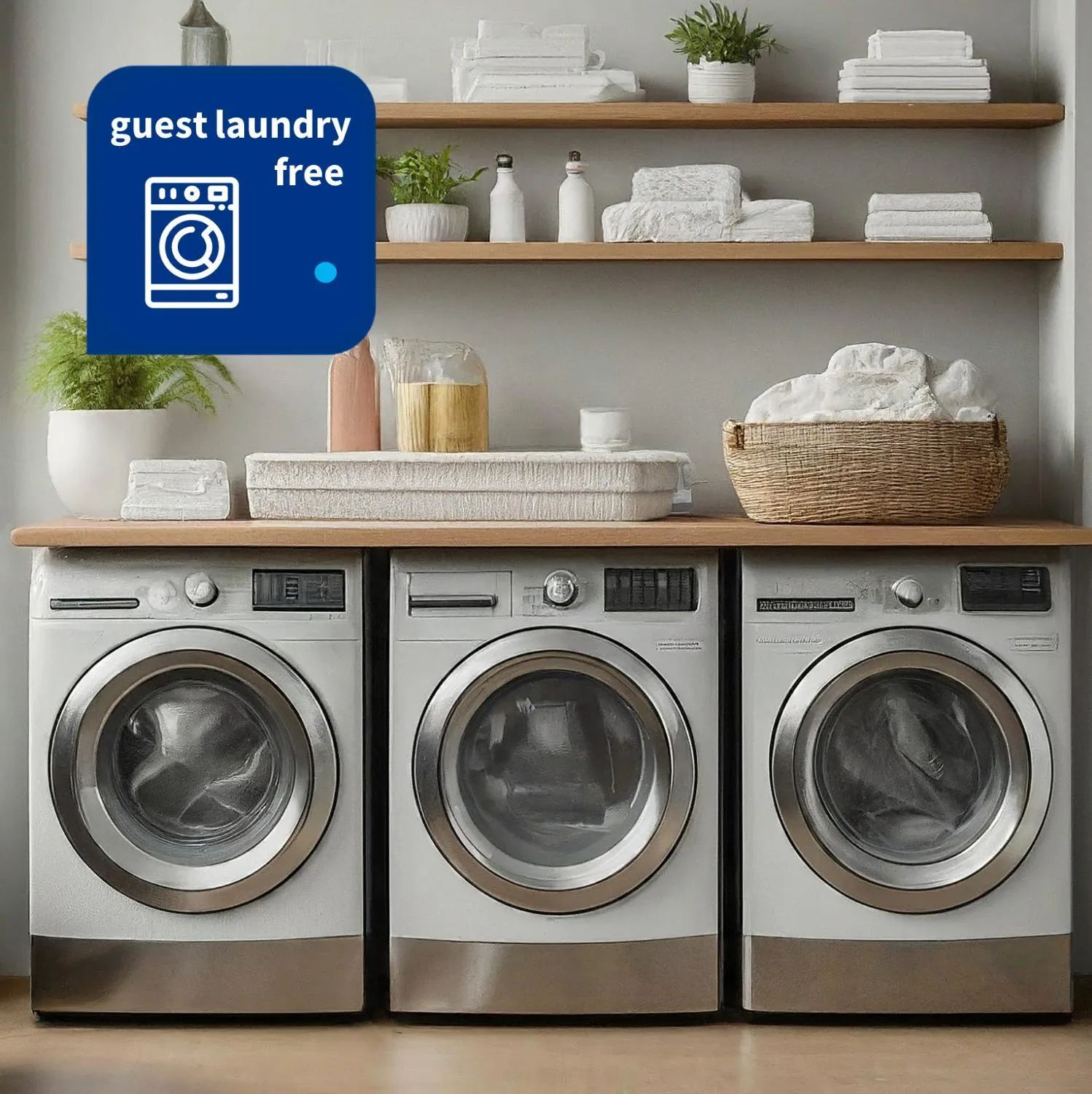 laundry in Deluxe Apartments in Palermo - by BueRentals