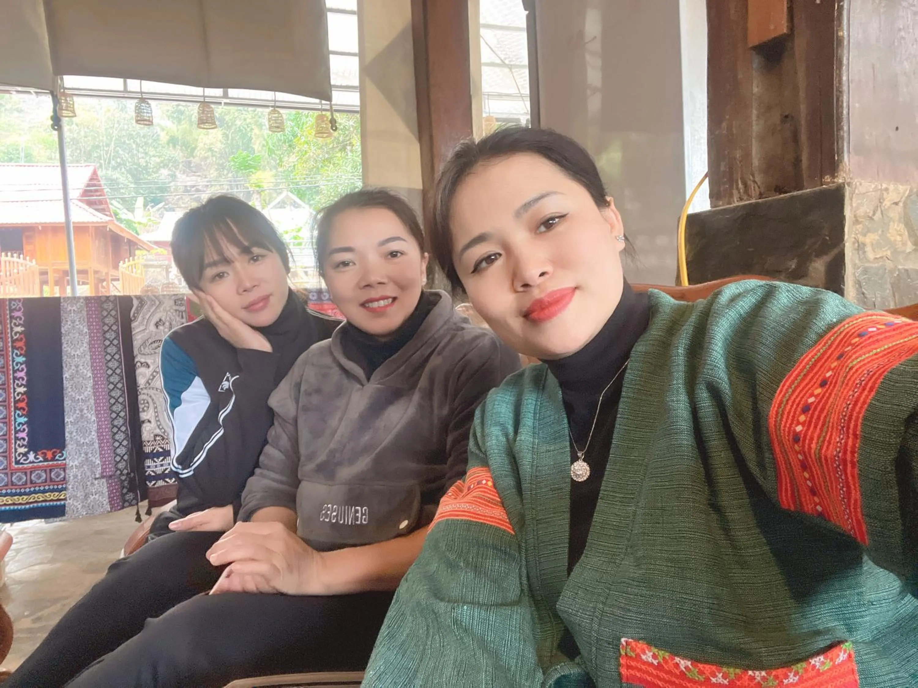 People in Mai Châu Happy House