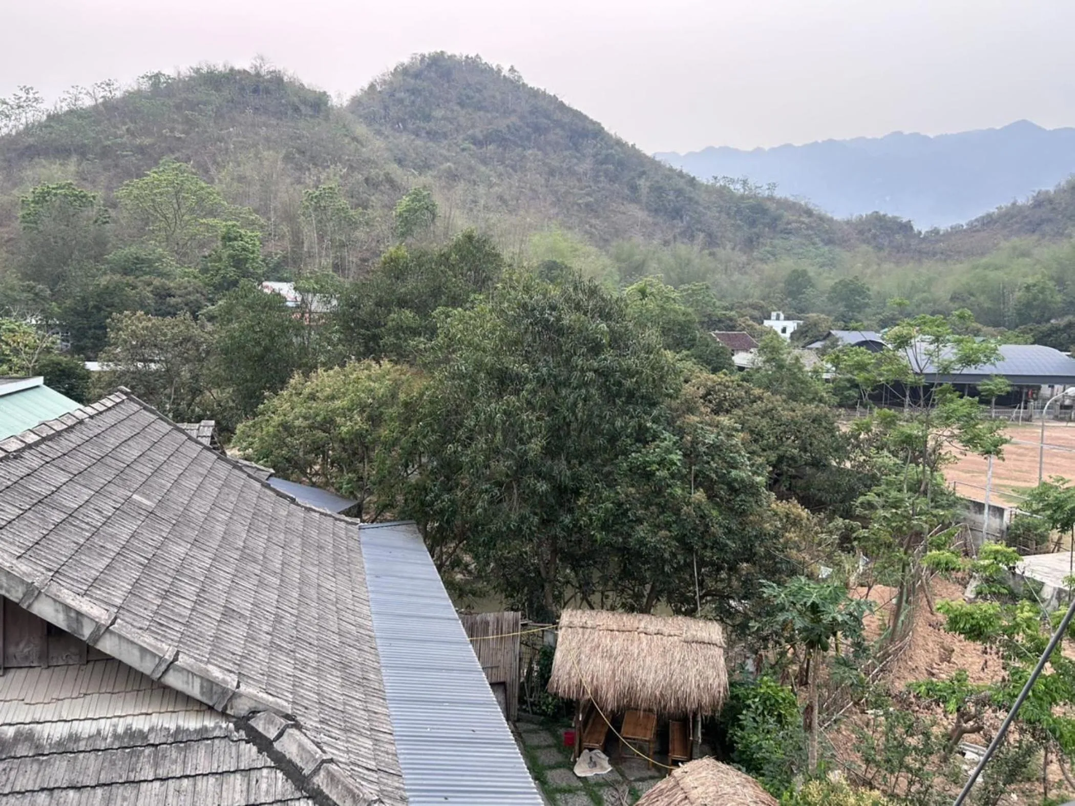 Garden in Duong Thim Homestay Mai Chau