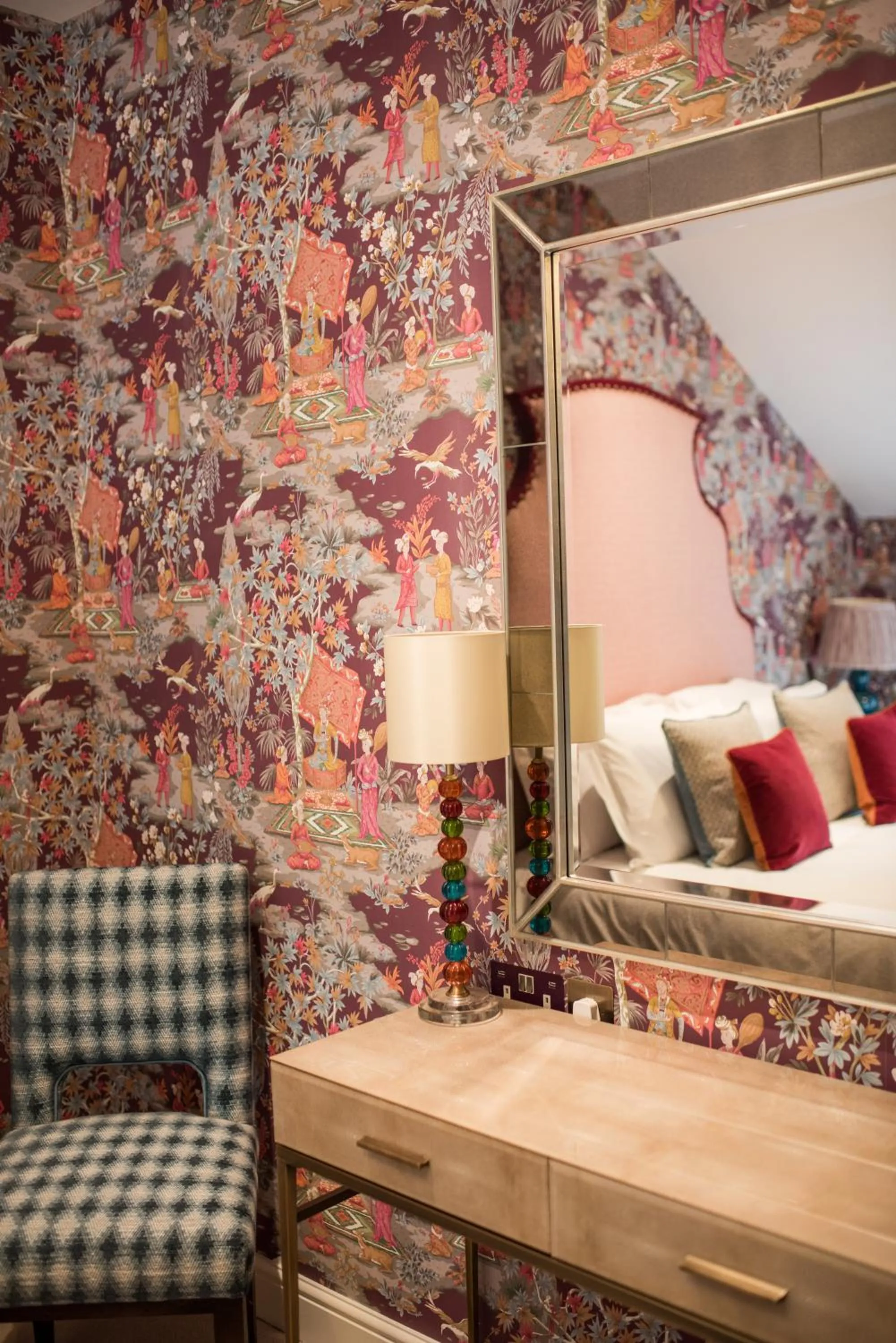 Bed in Dewars Restaurant and Rooms