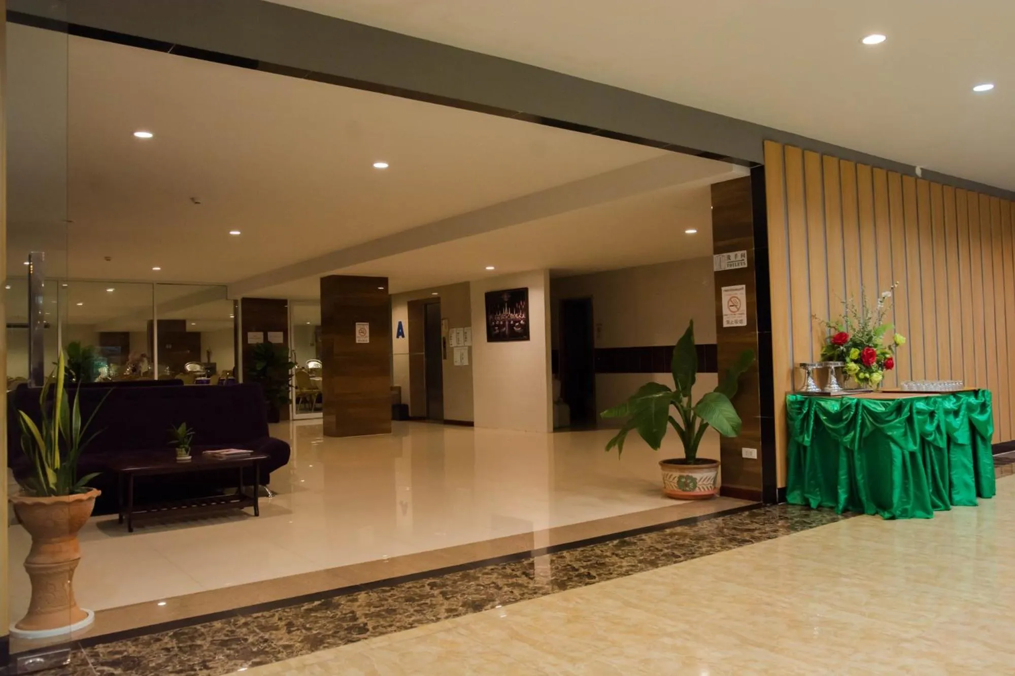 Lobby or reception in CK Resort Pattaya