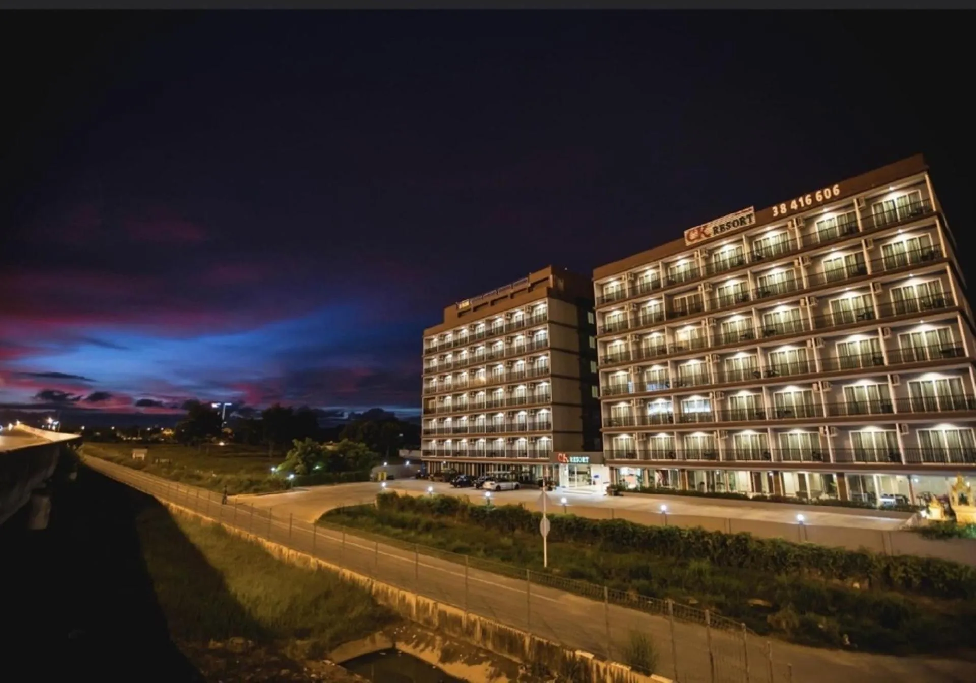 Property building in CK Resort Pattaya