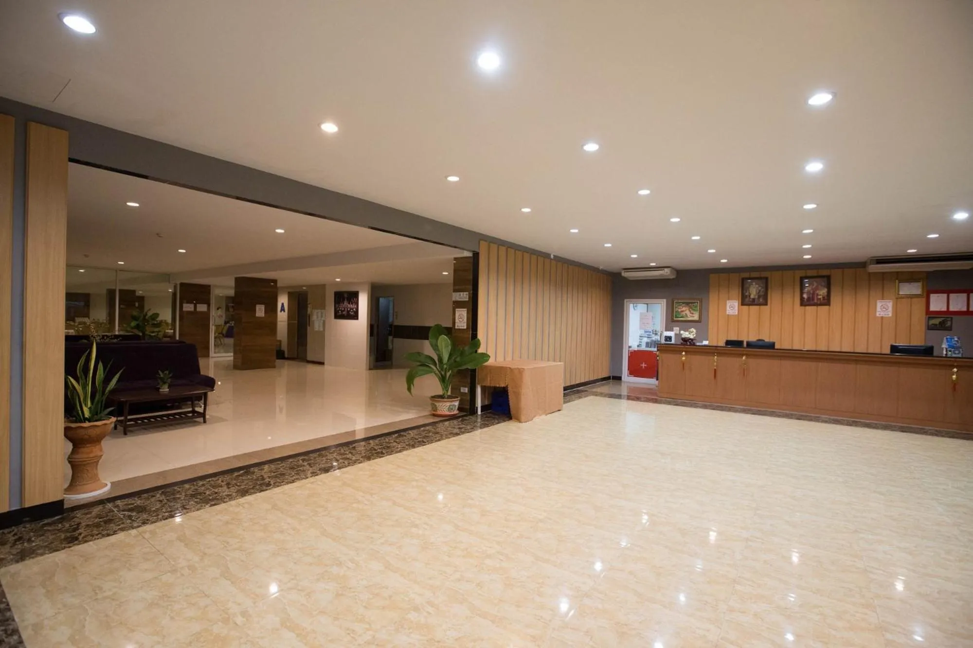 Lobby or reception in CK Resort Pattaya
