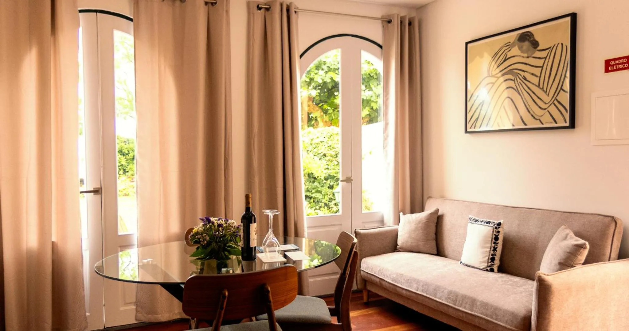 Living room in Quinta da Nasce Água