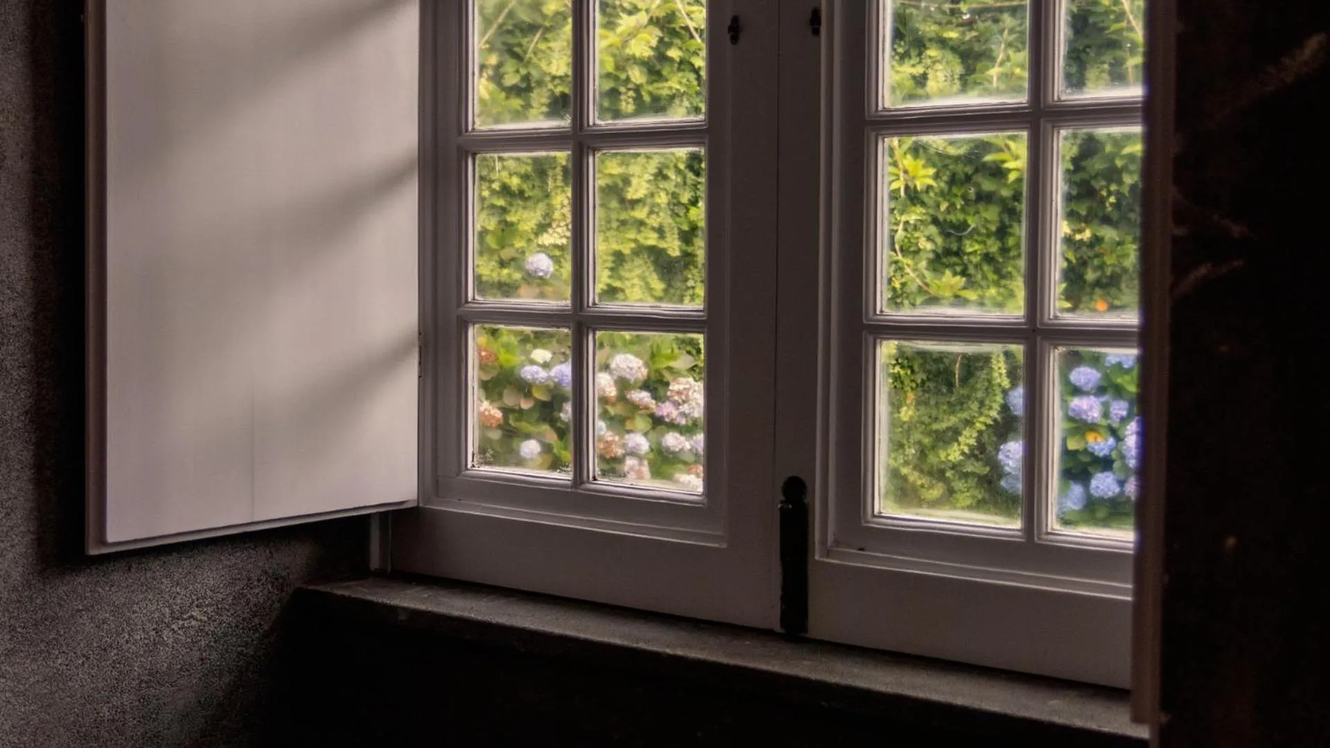 Garden view in Quinta da Nasce Água