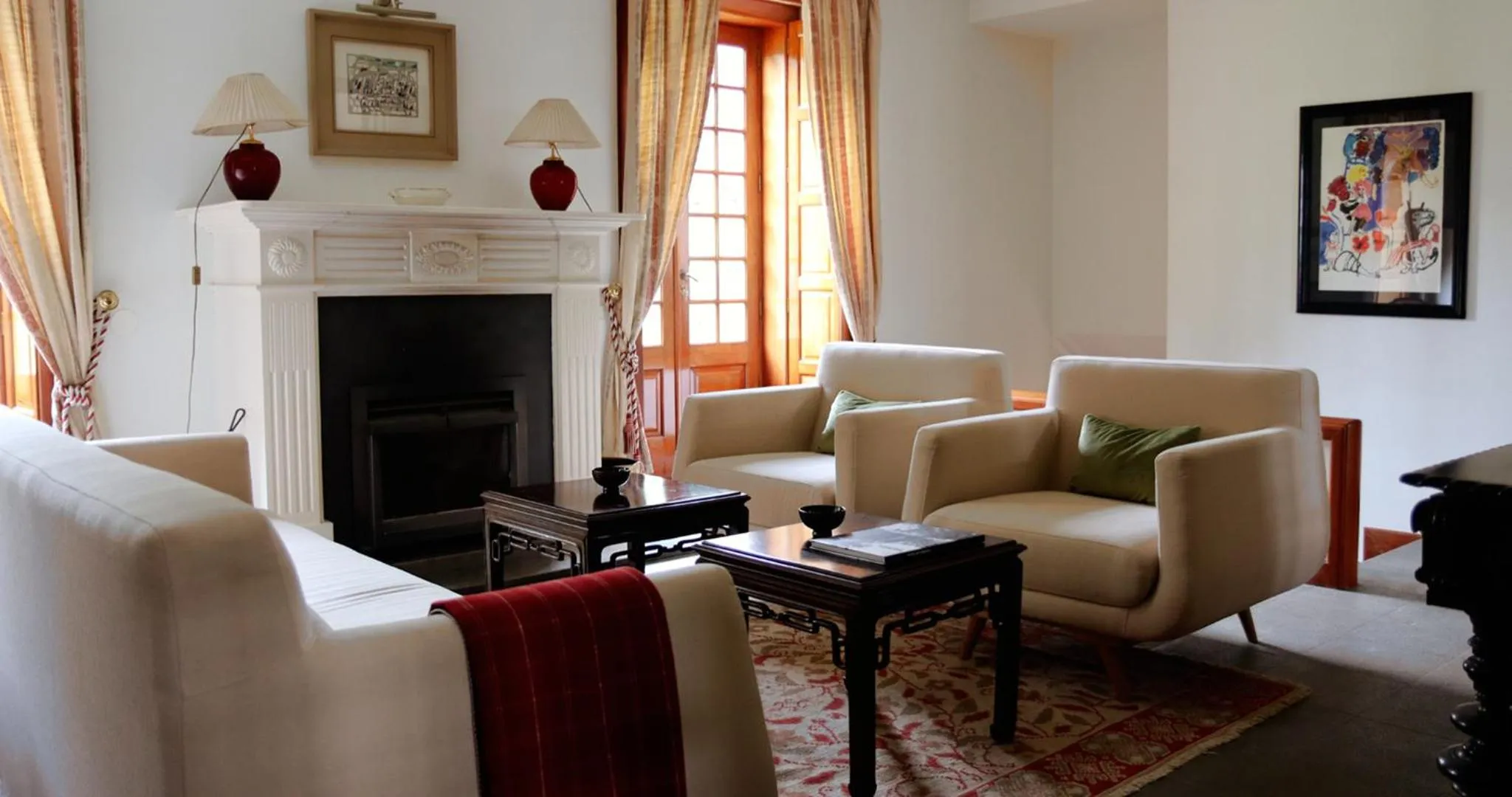 Living room in Quinta da Nasce Água