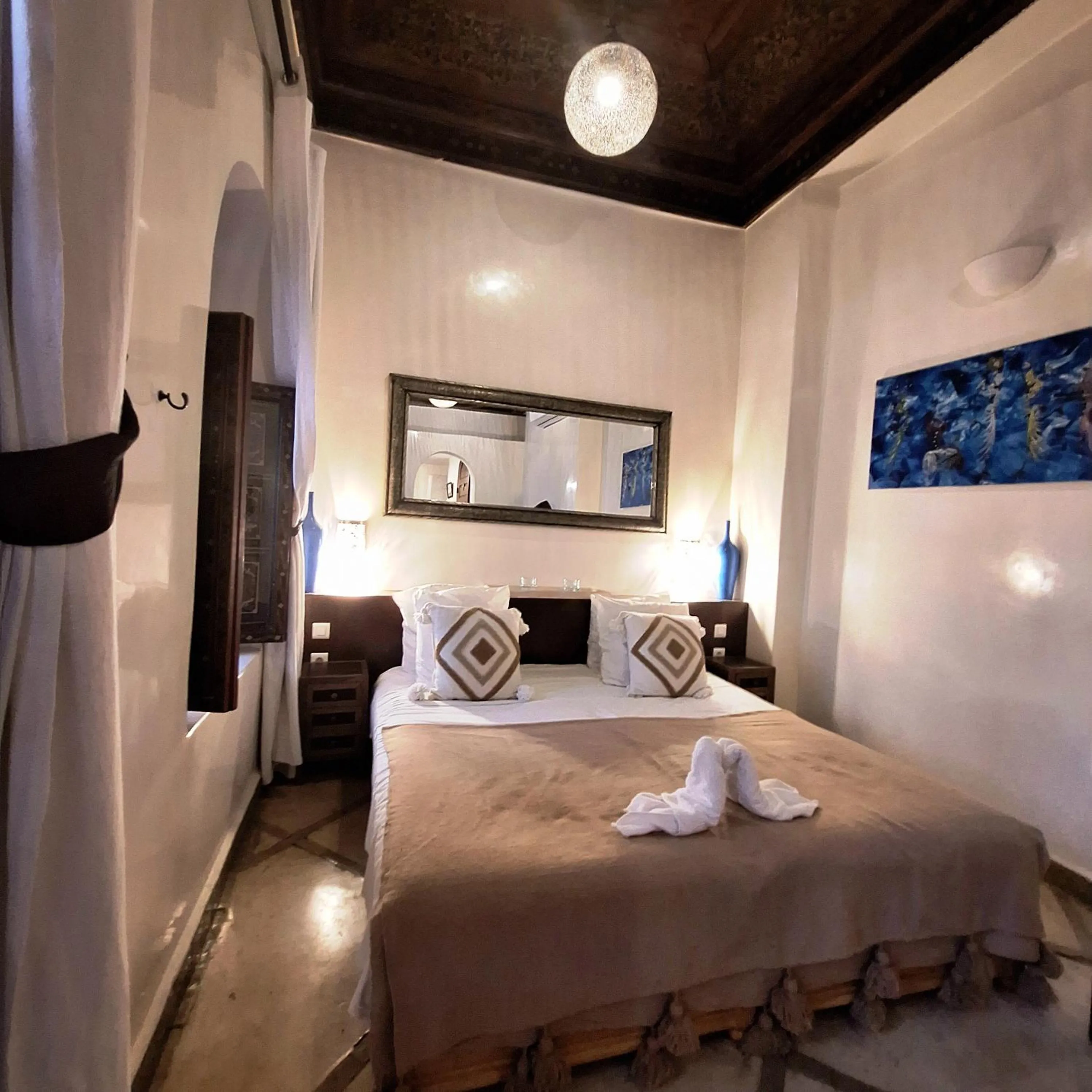 Bed in Riad El Grably