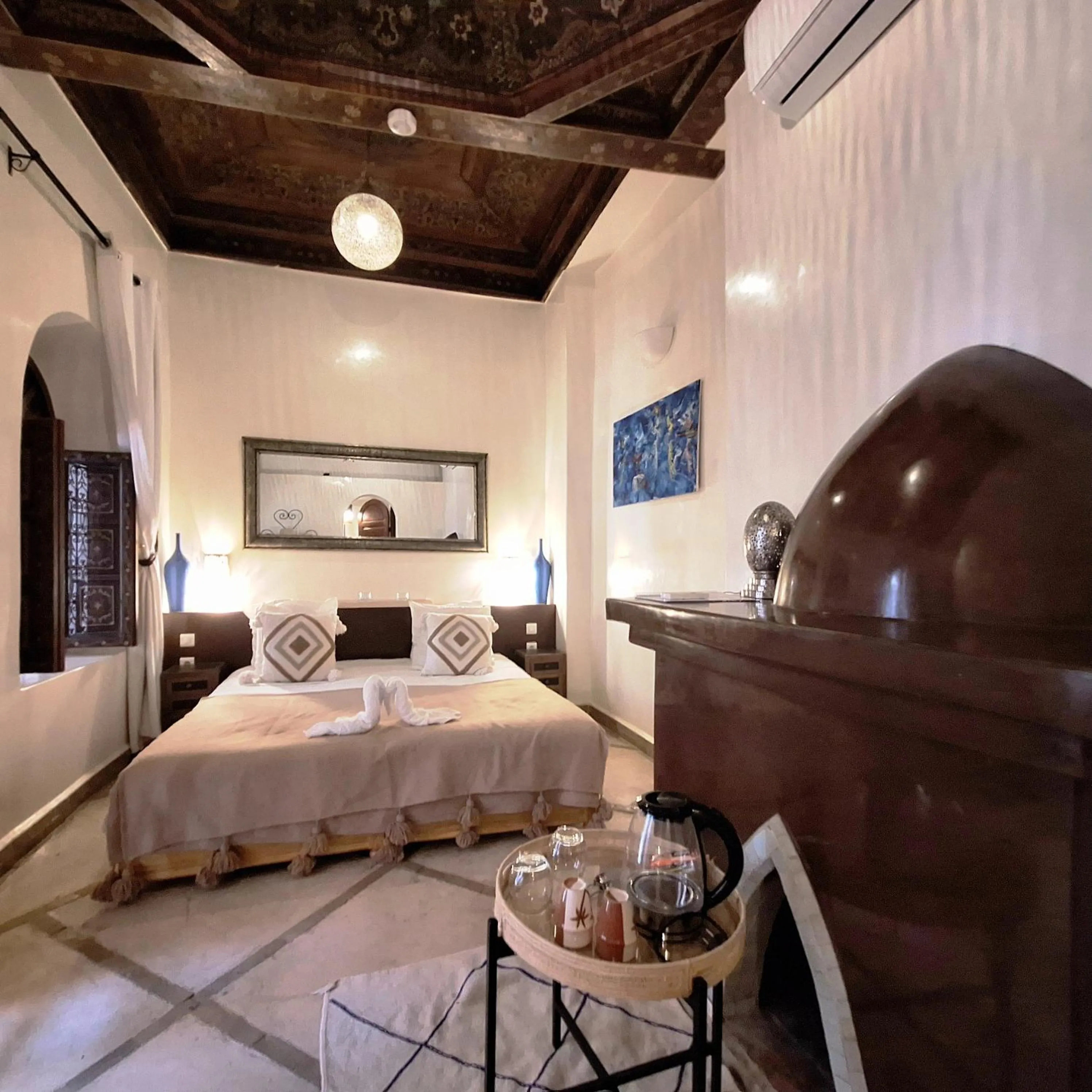 Bed in Riad El Grably