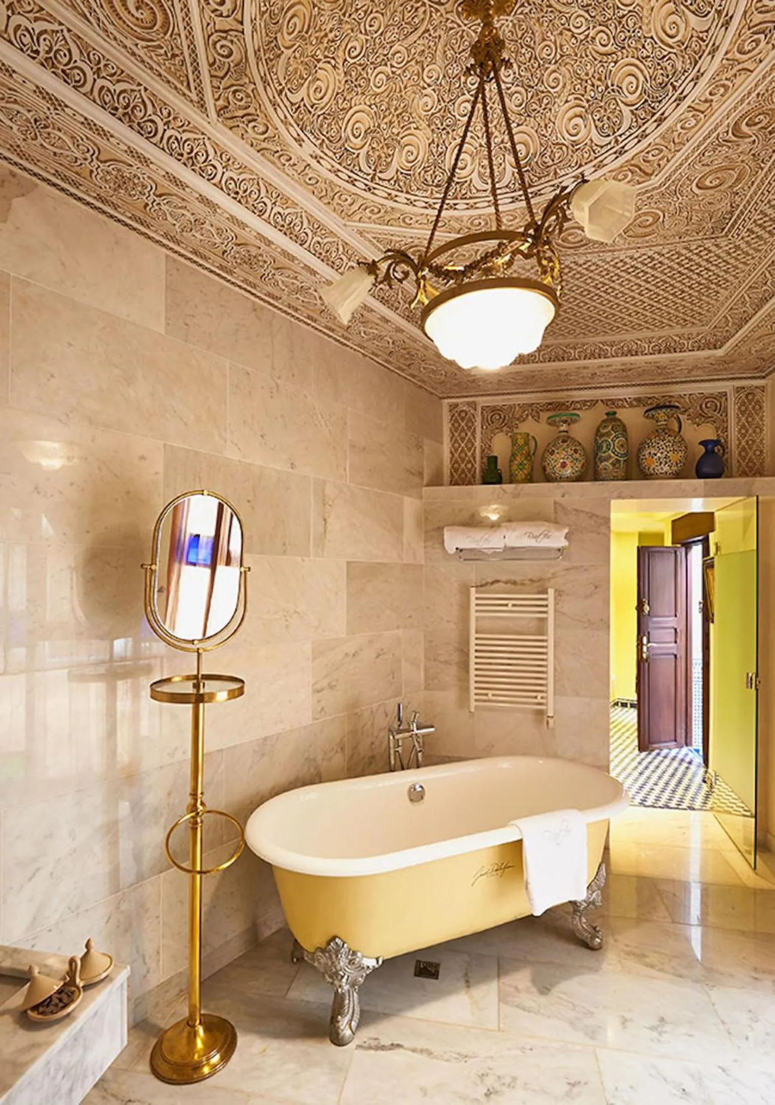 Bathroom in Riad Fes - Relais & Châteaux