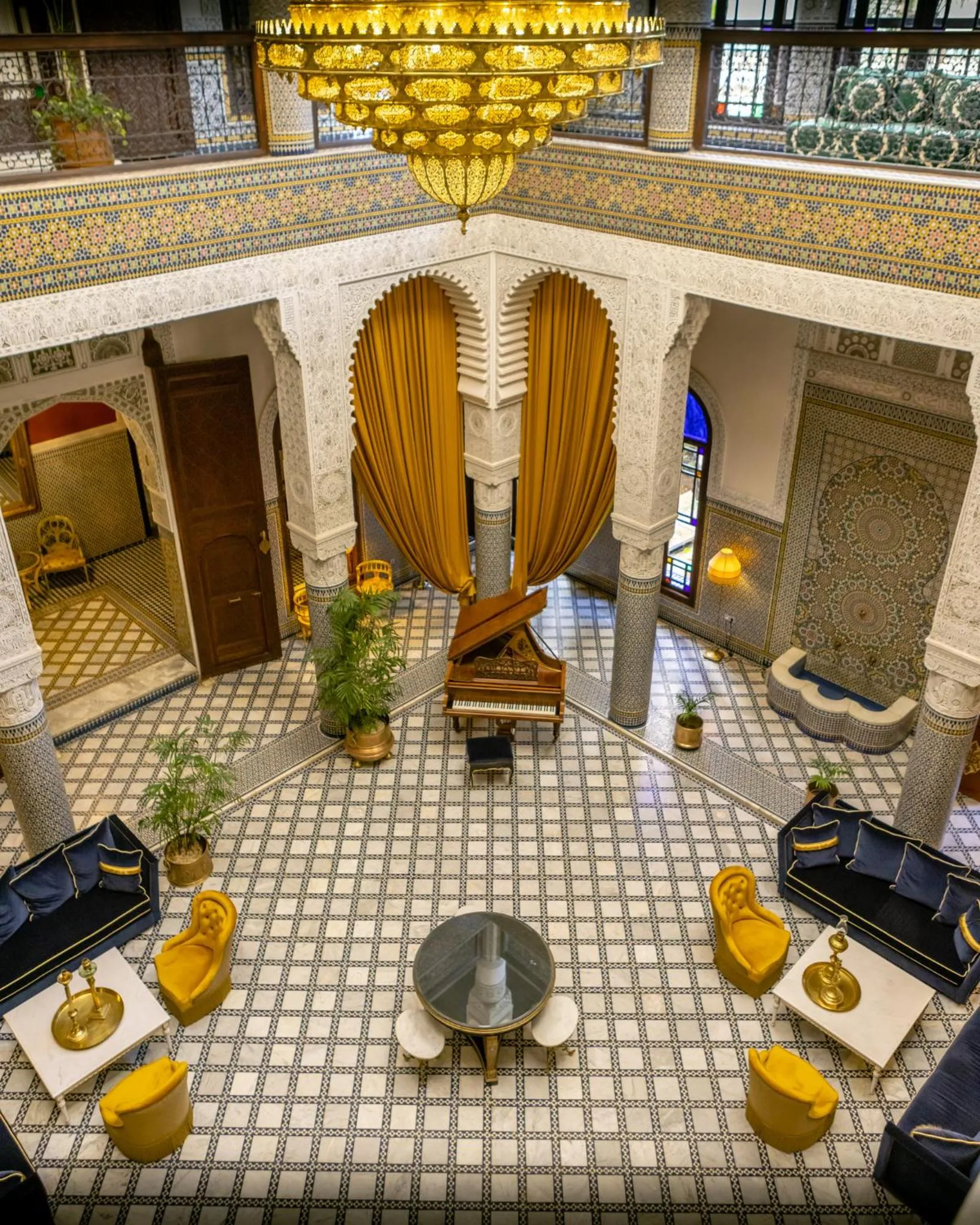 Lobby or reception in Riad Fes - Relais & Châteaux