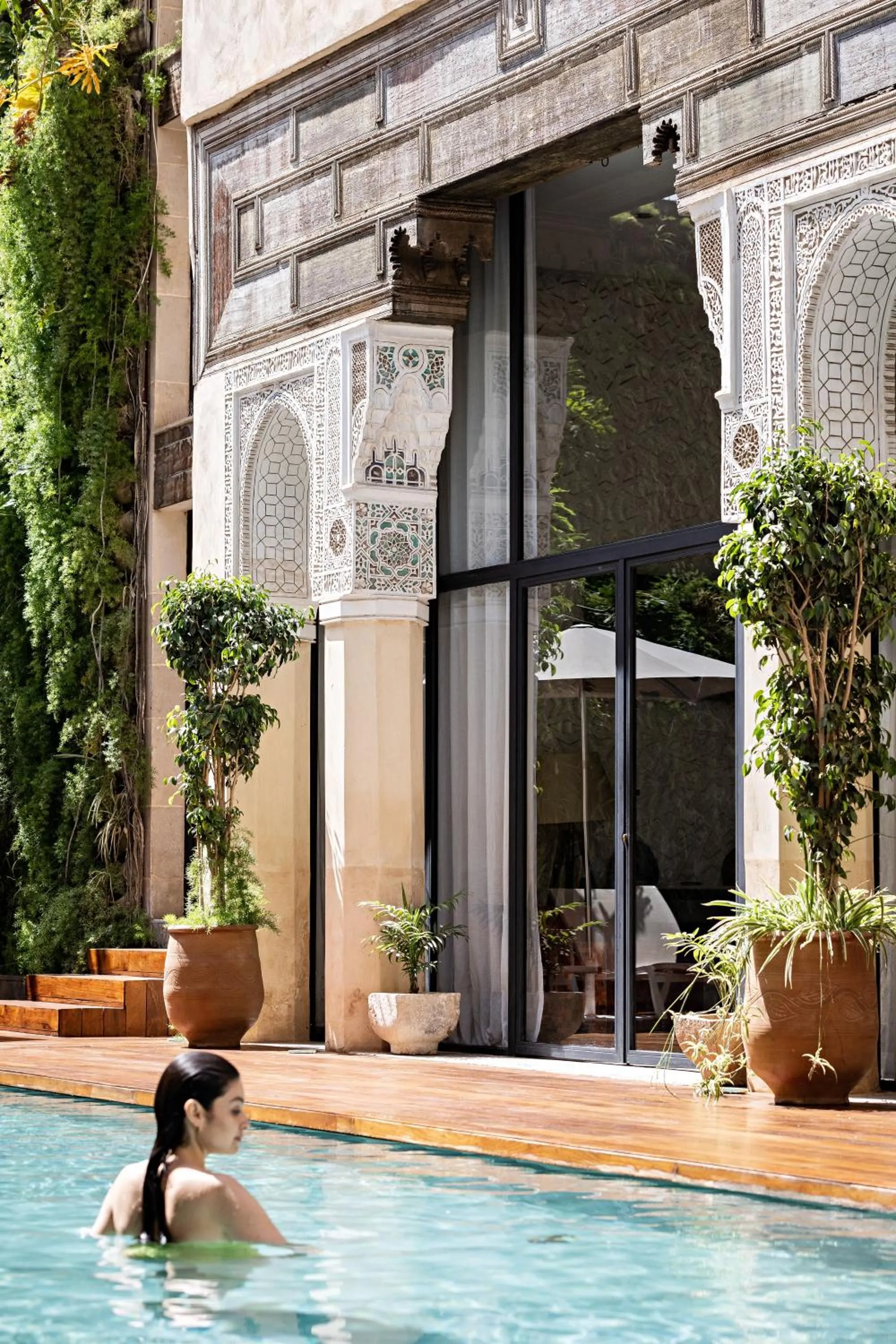 Swimming pool in Riad Fes - Relais & Châteaux