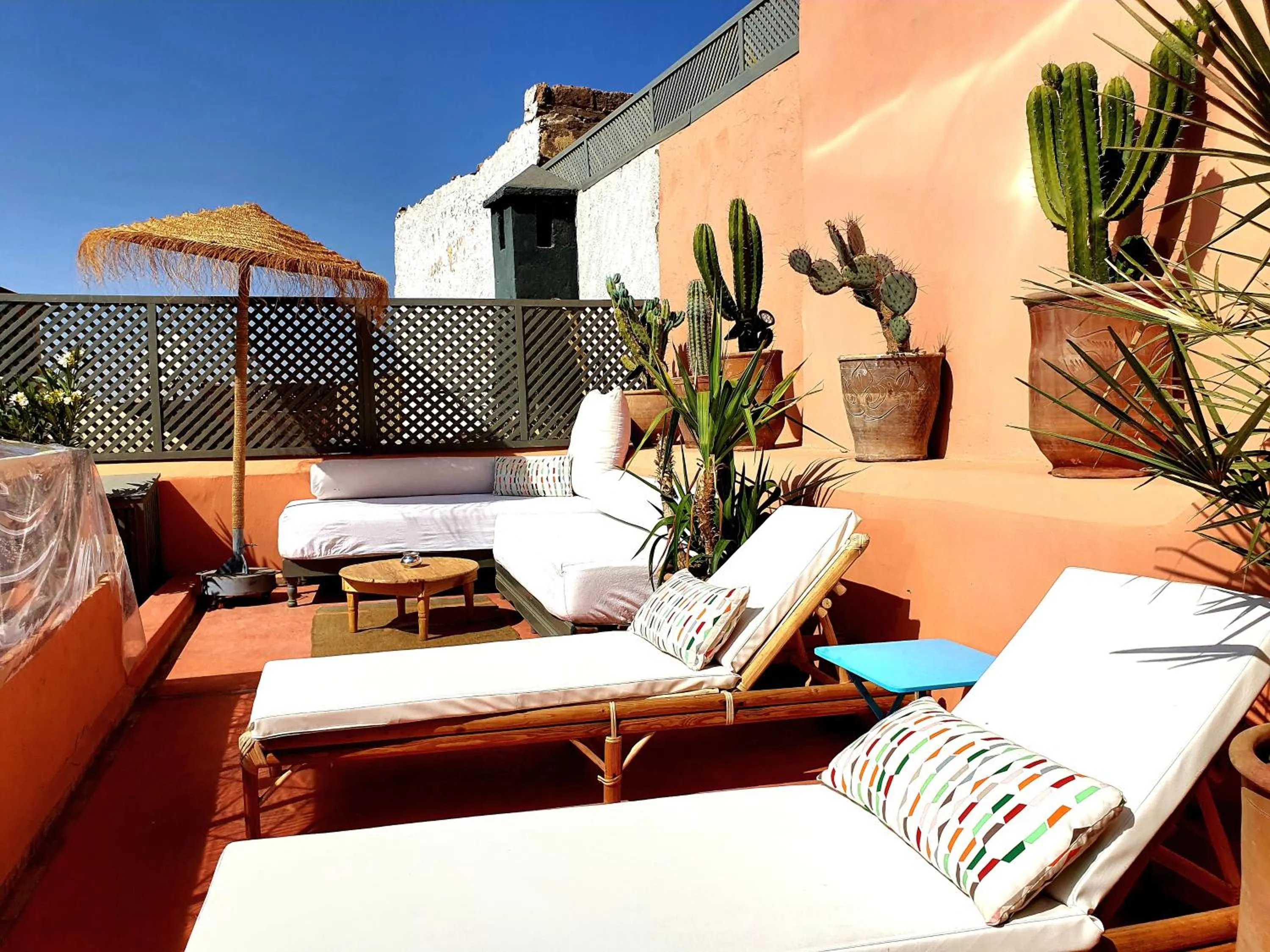 Patio in Riad Dar Zouar & Spa