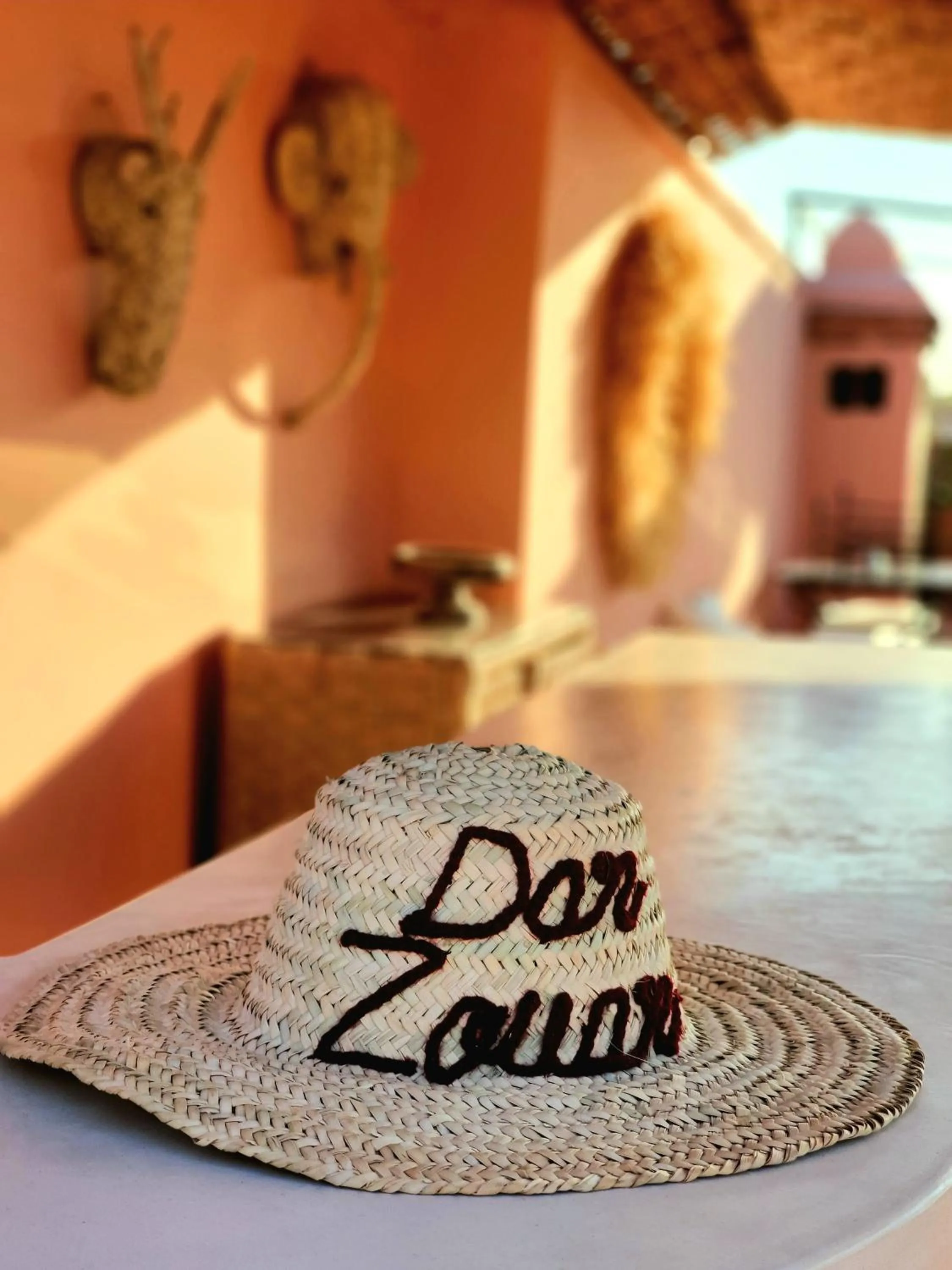 Decorative detail in Riad Dar Zouar & Spa