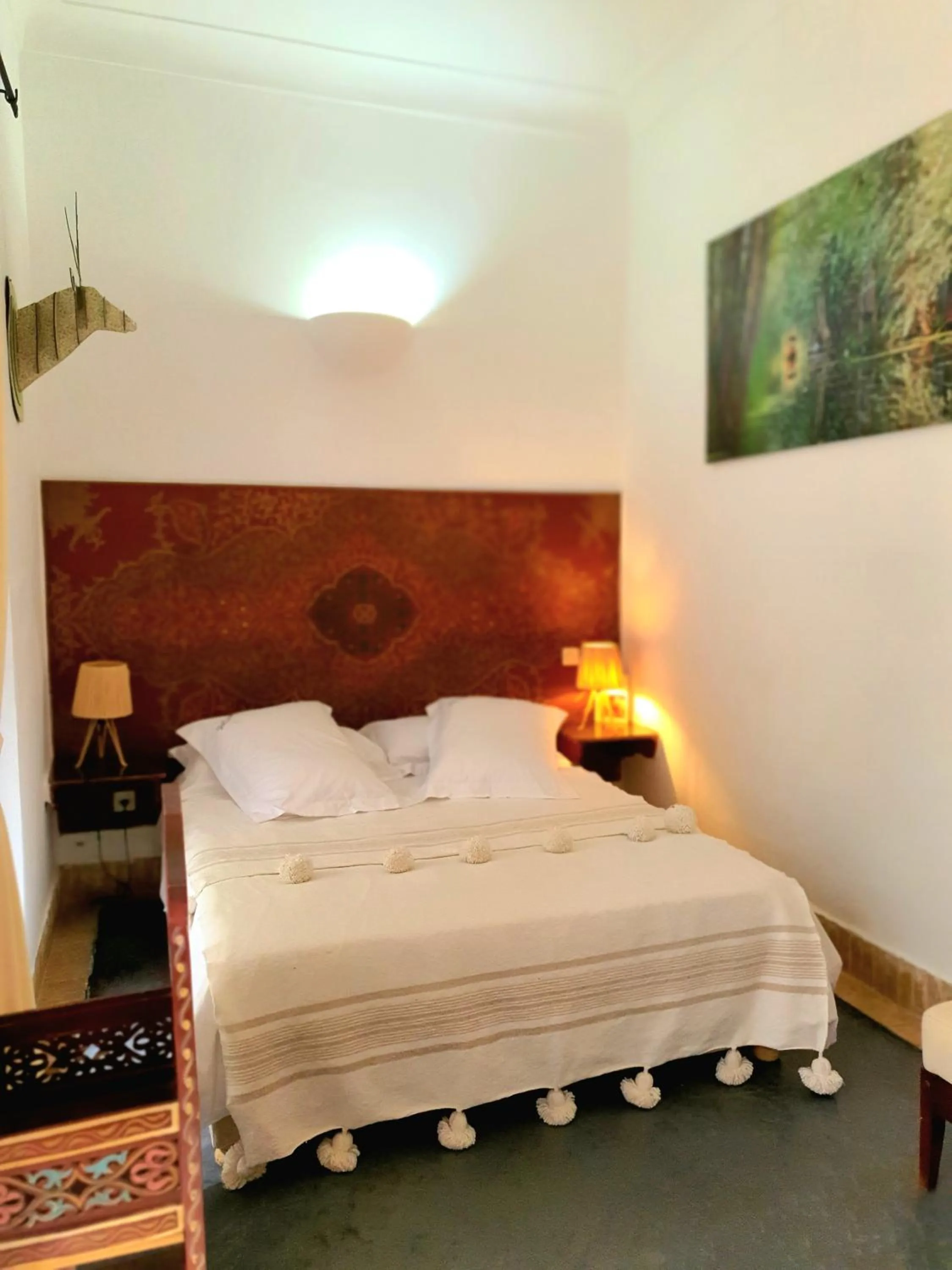Bedroom, Bed in Riad Dar Zouar & Spa