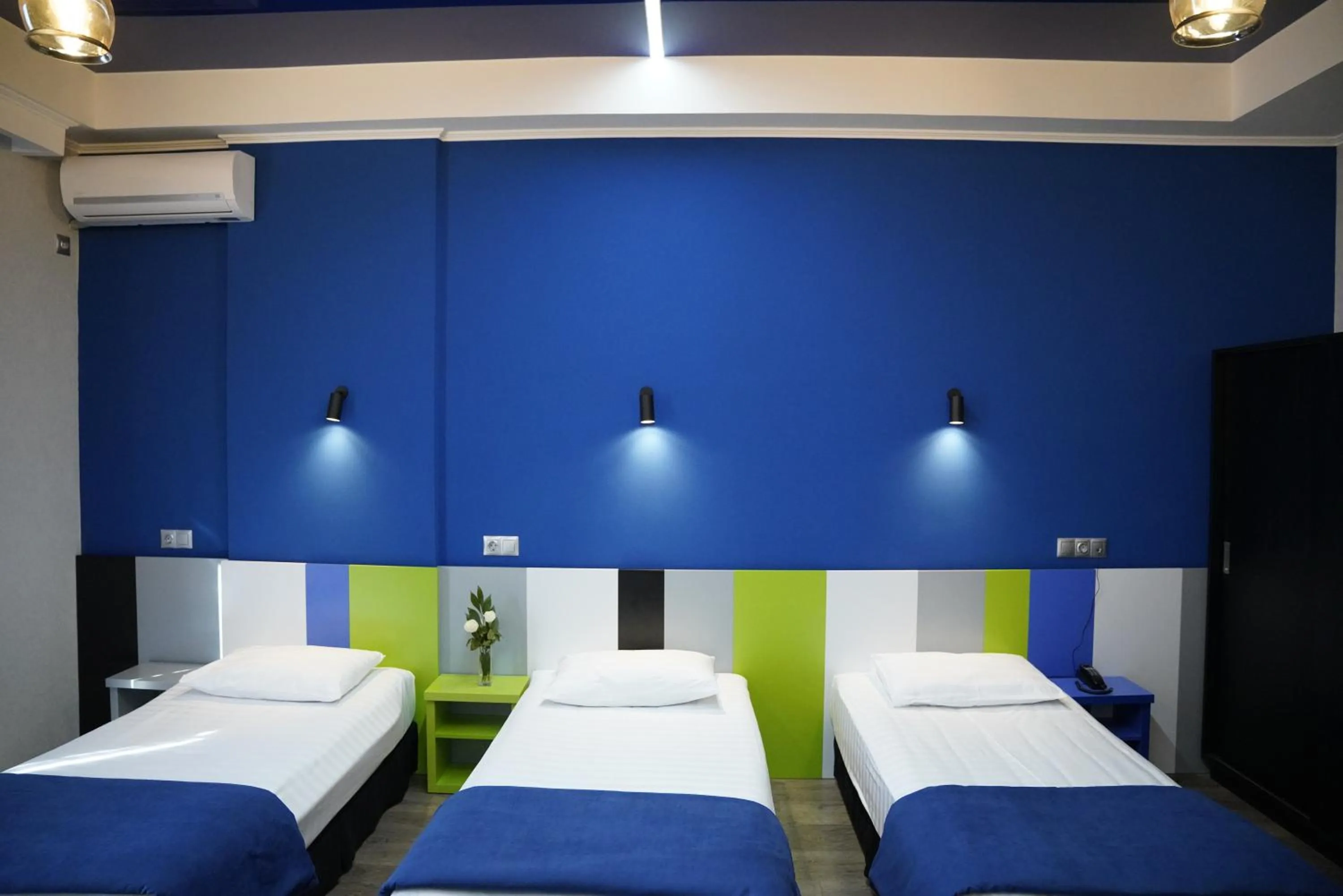 Bed in Hotel Panoramic