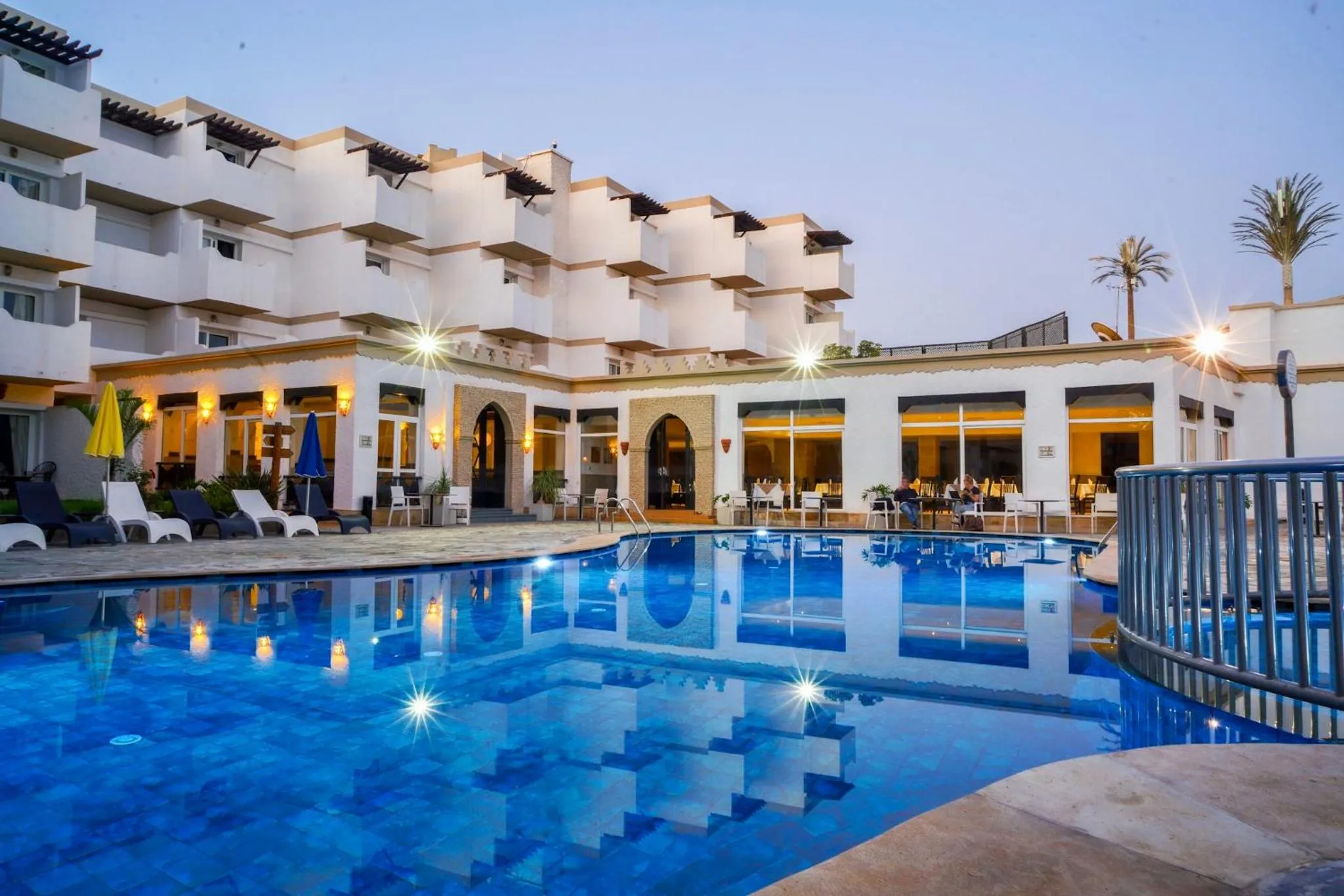 Property building in Odyssee Park Hotel