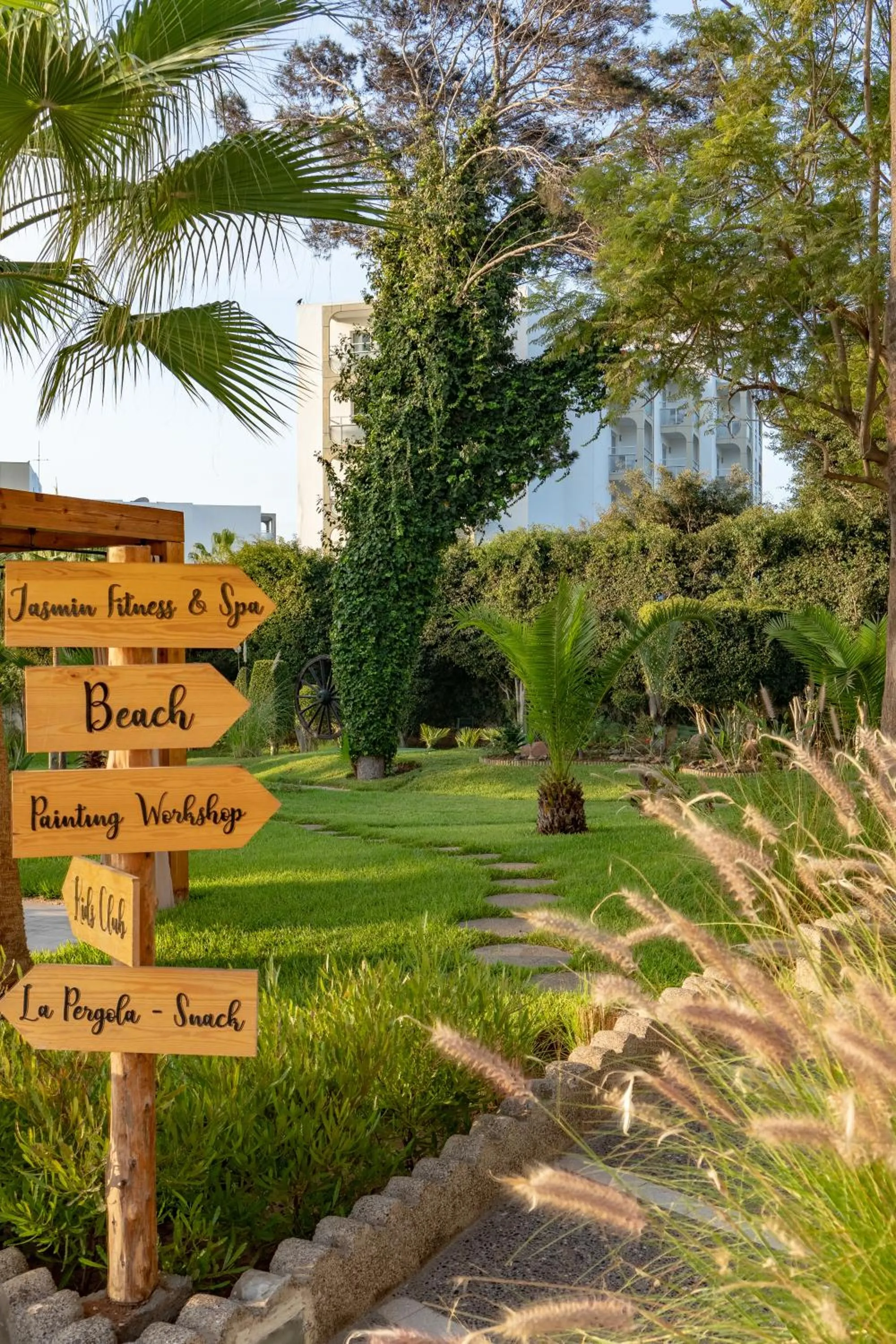 Garden in Odyssee Park Hotel