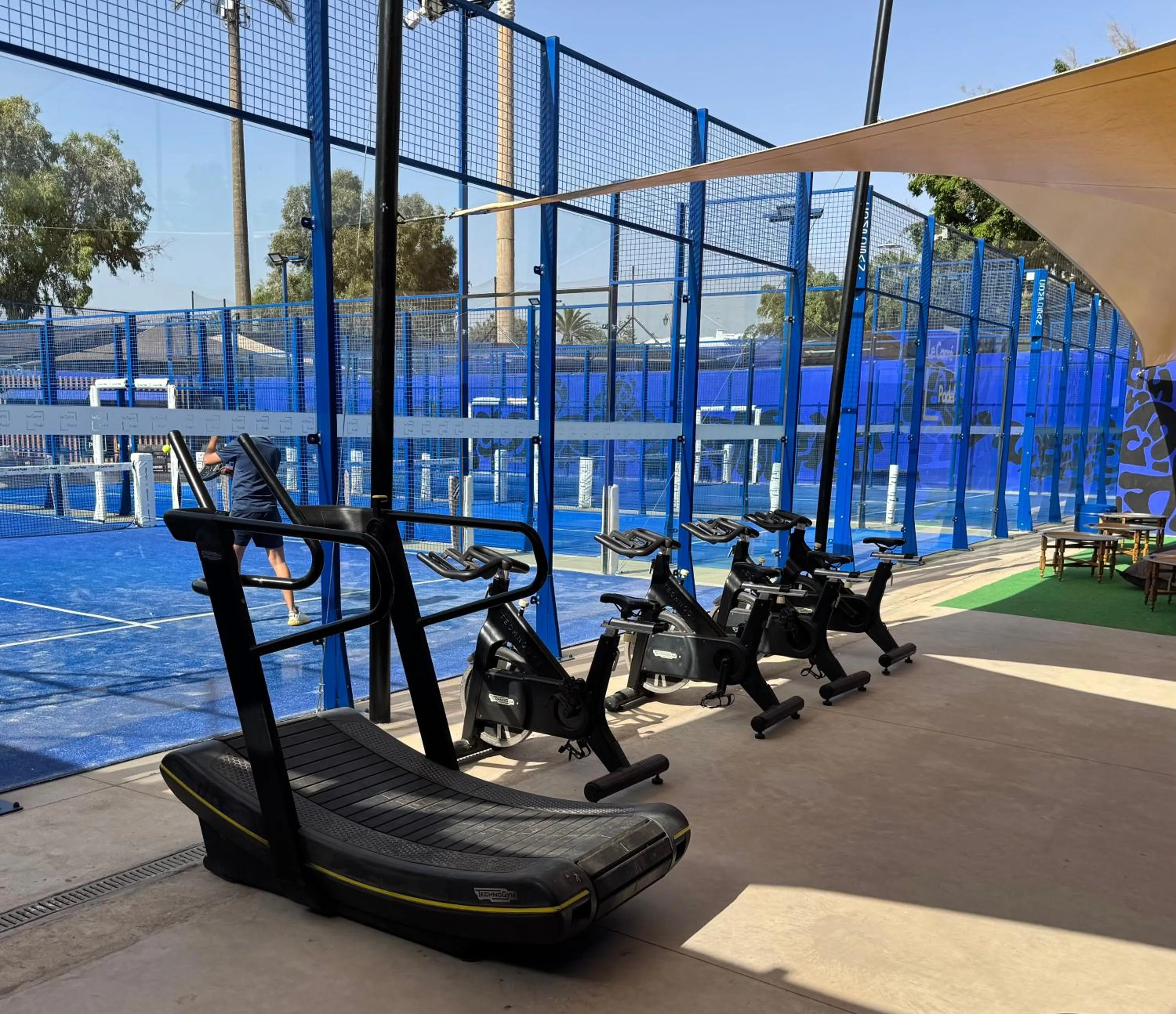 Fitness centre/facilities in Odyssee Park Hotel