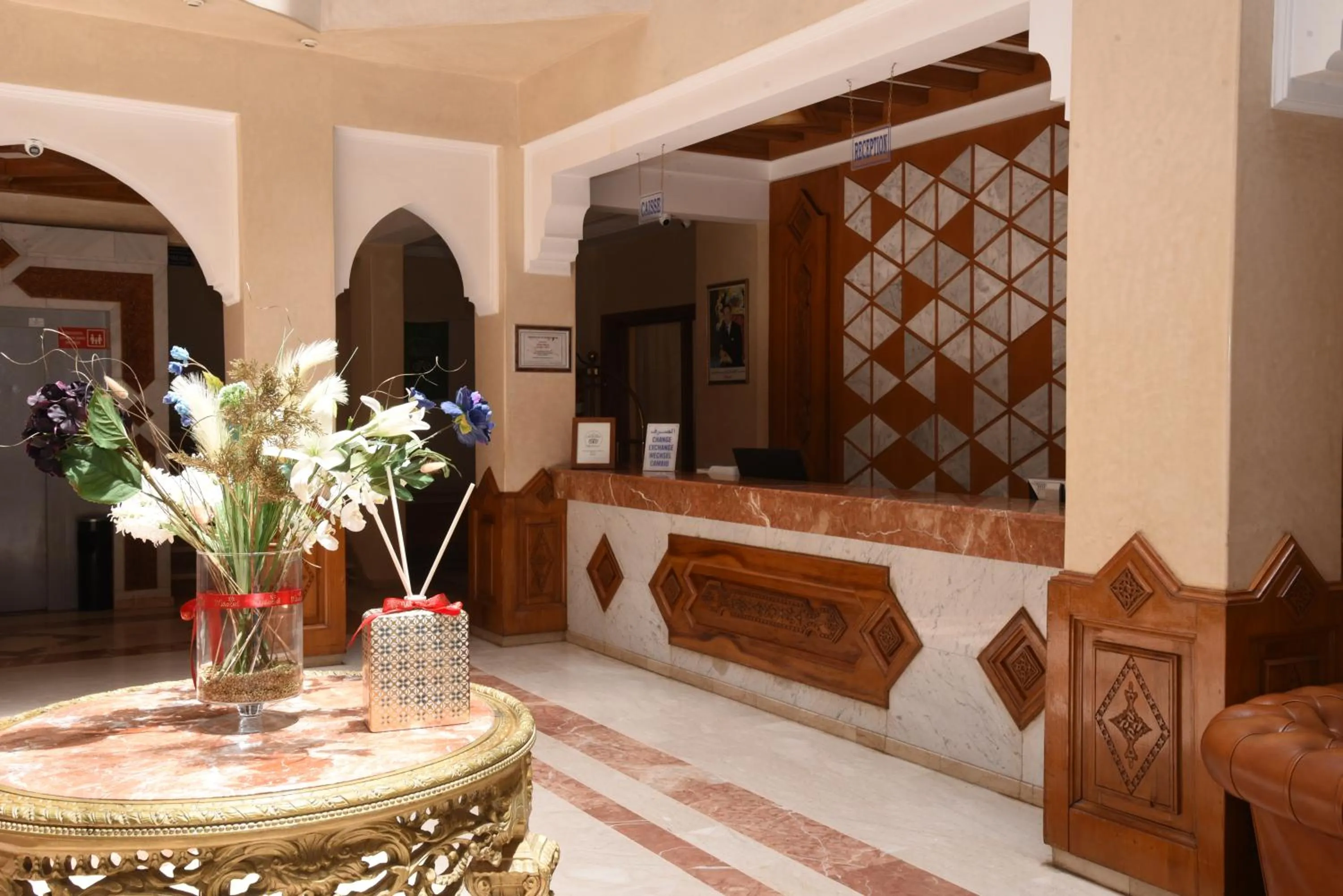 Lobby or reception in Golden Beach Appart'hotel