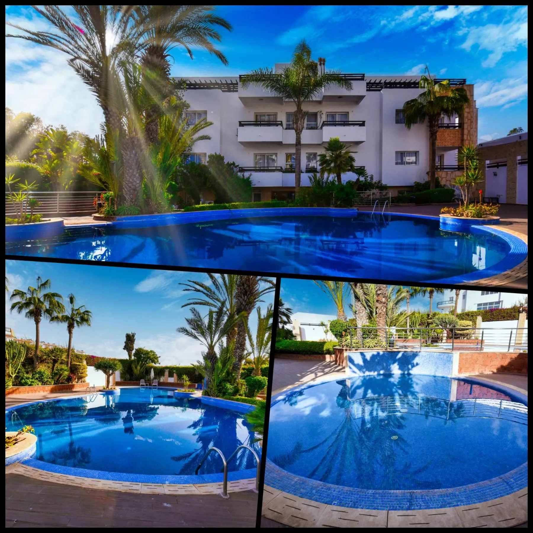 Swimming pool in Golden Beach Appart'hotel