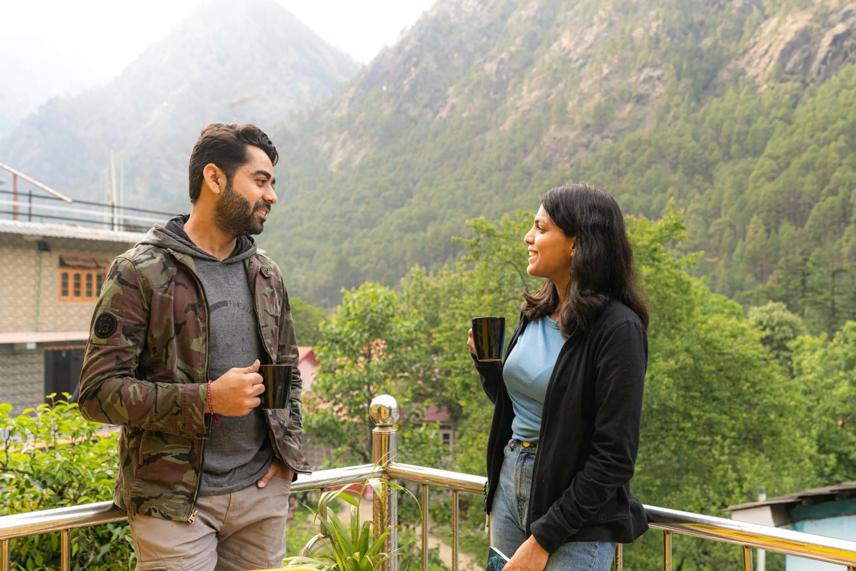 View (from property/room) in Whoopers Boutique Kasol