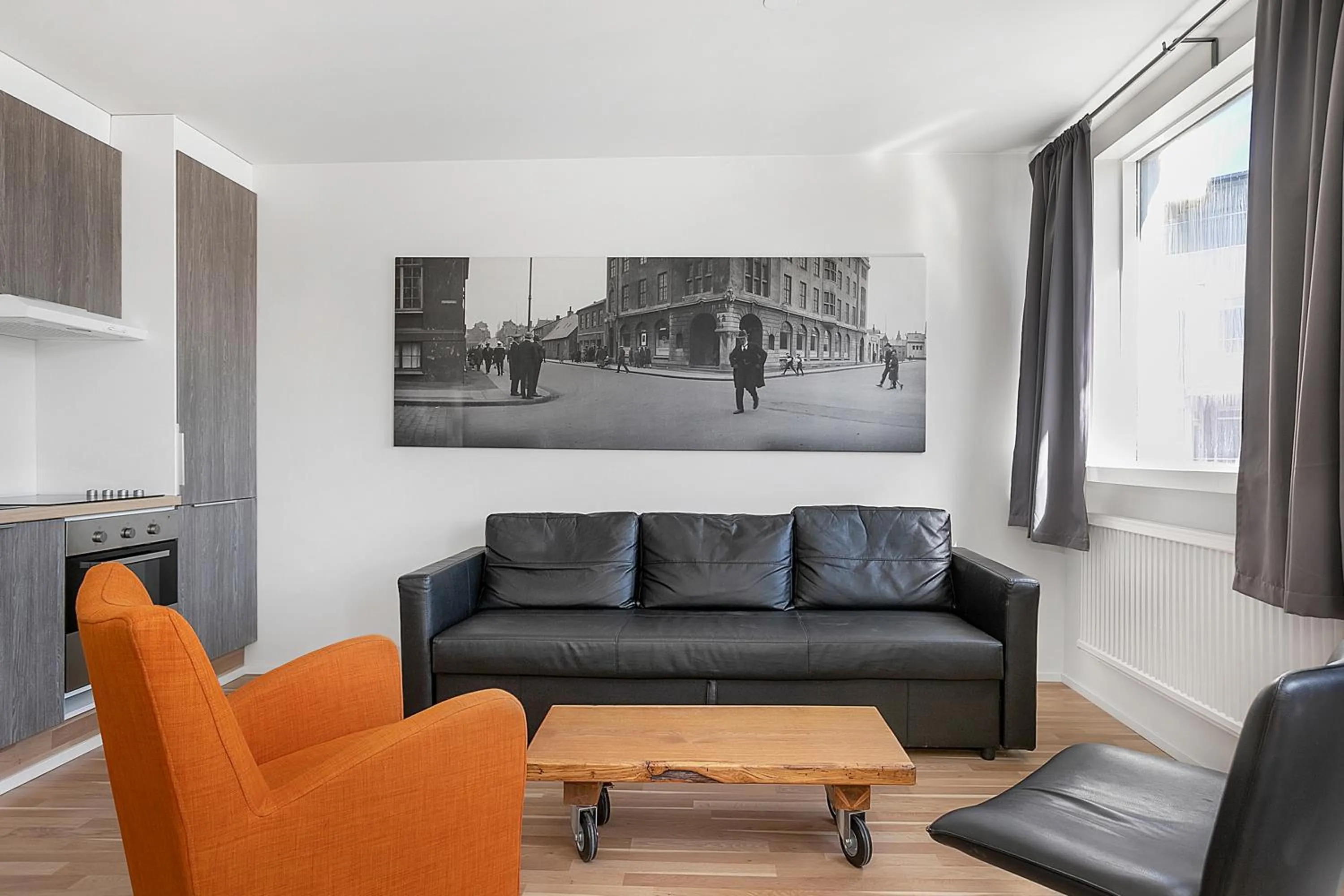 Kitchen or kitchenette in Stay Apartments Einholt