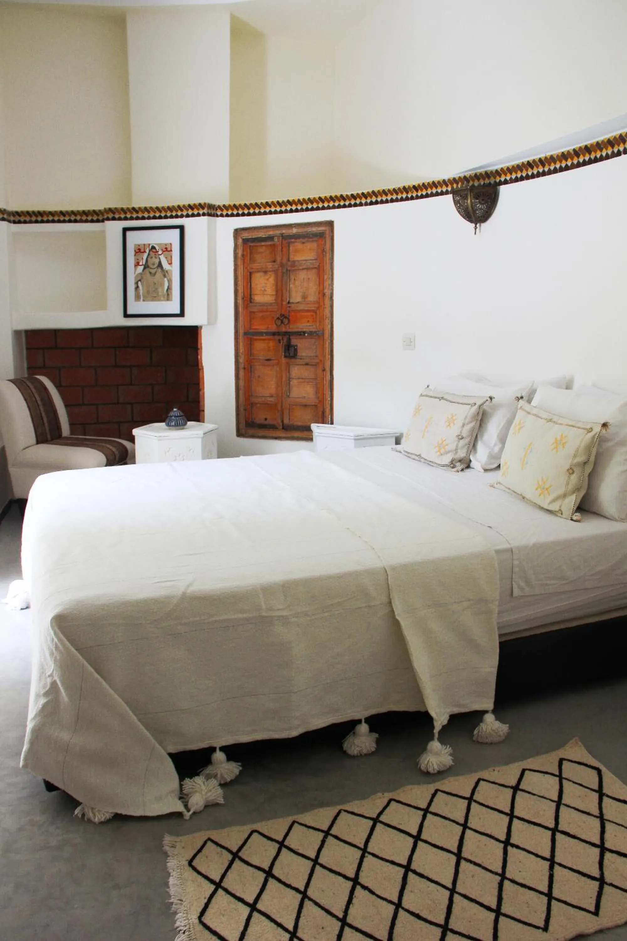 Bed in Riad Dar Nael