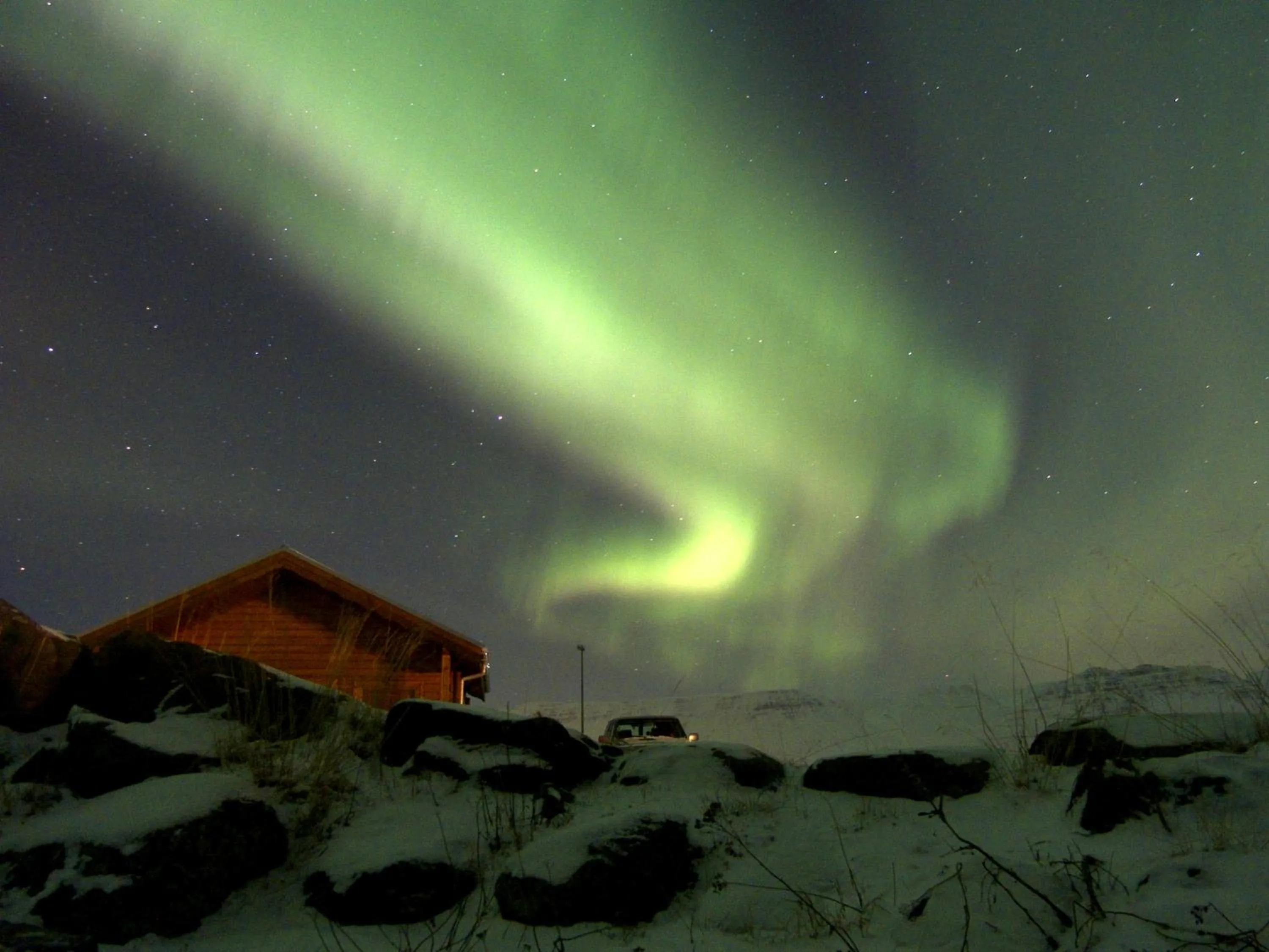 View (from property/room) in Hestasport Cottages