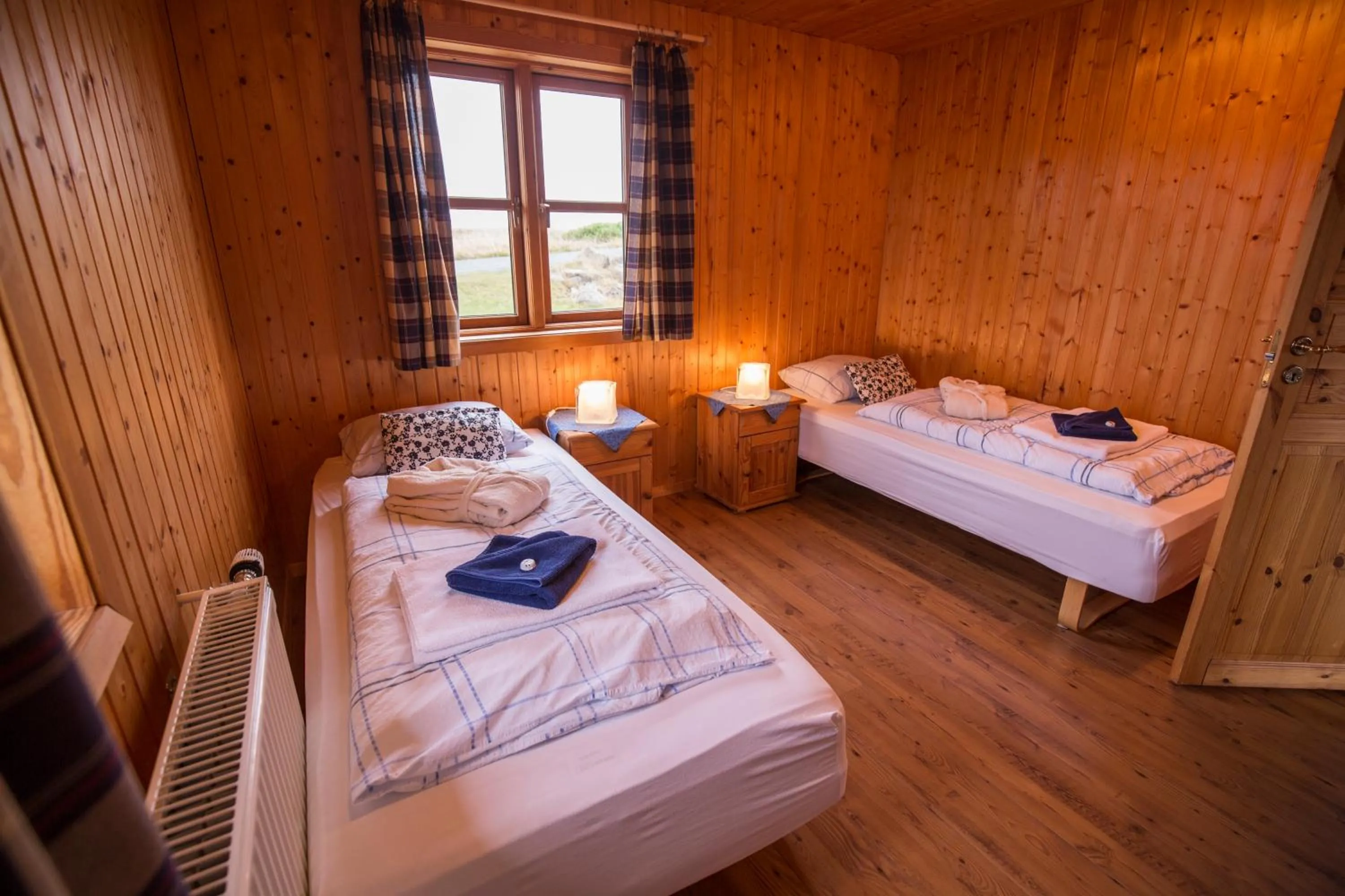 Bedroom, Bed in Hestasport Cottages