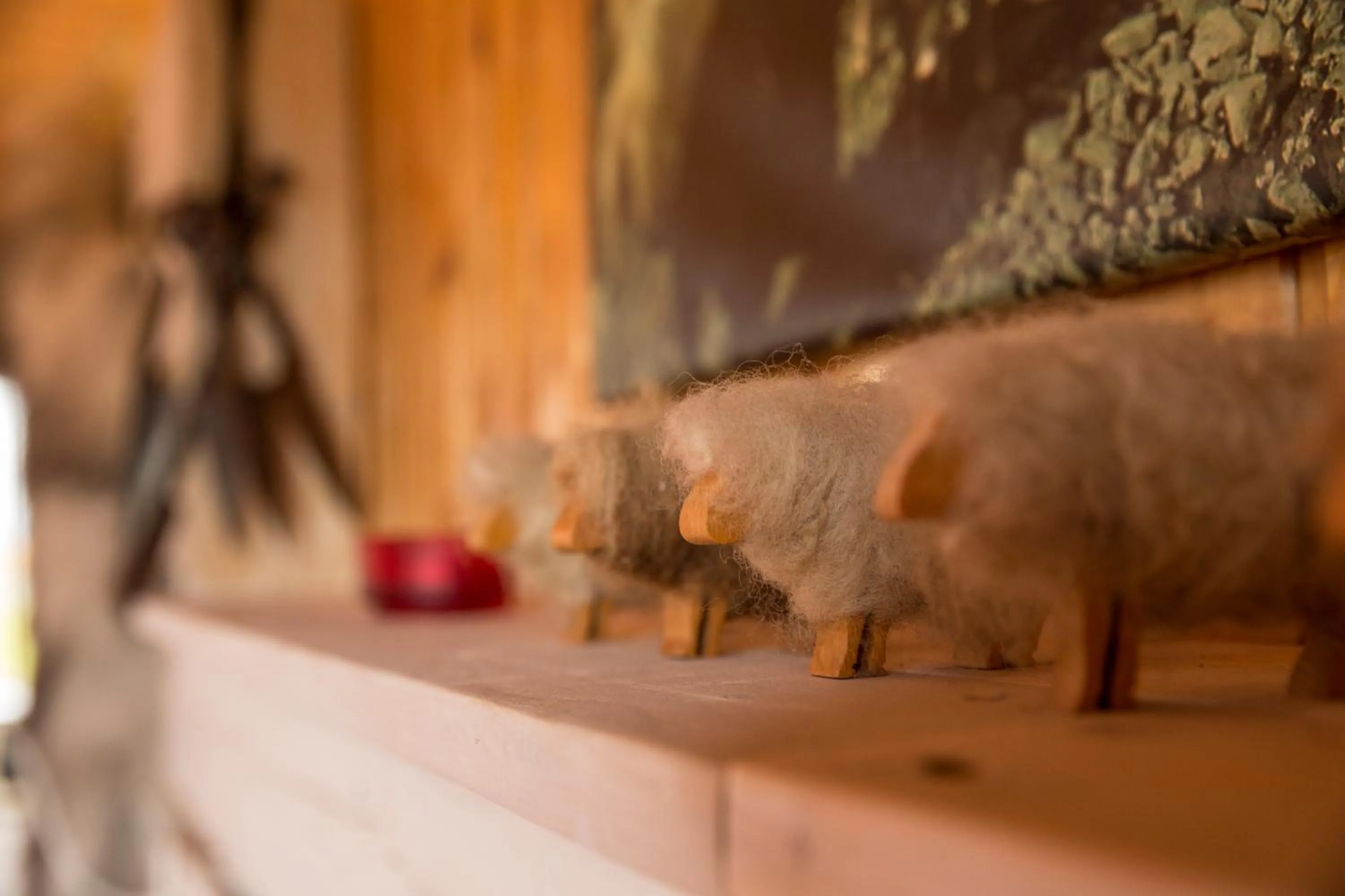 Decorative detail in Hestasport Cottages