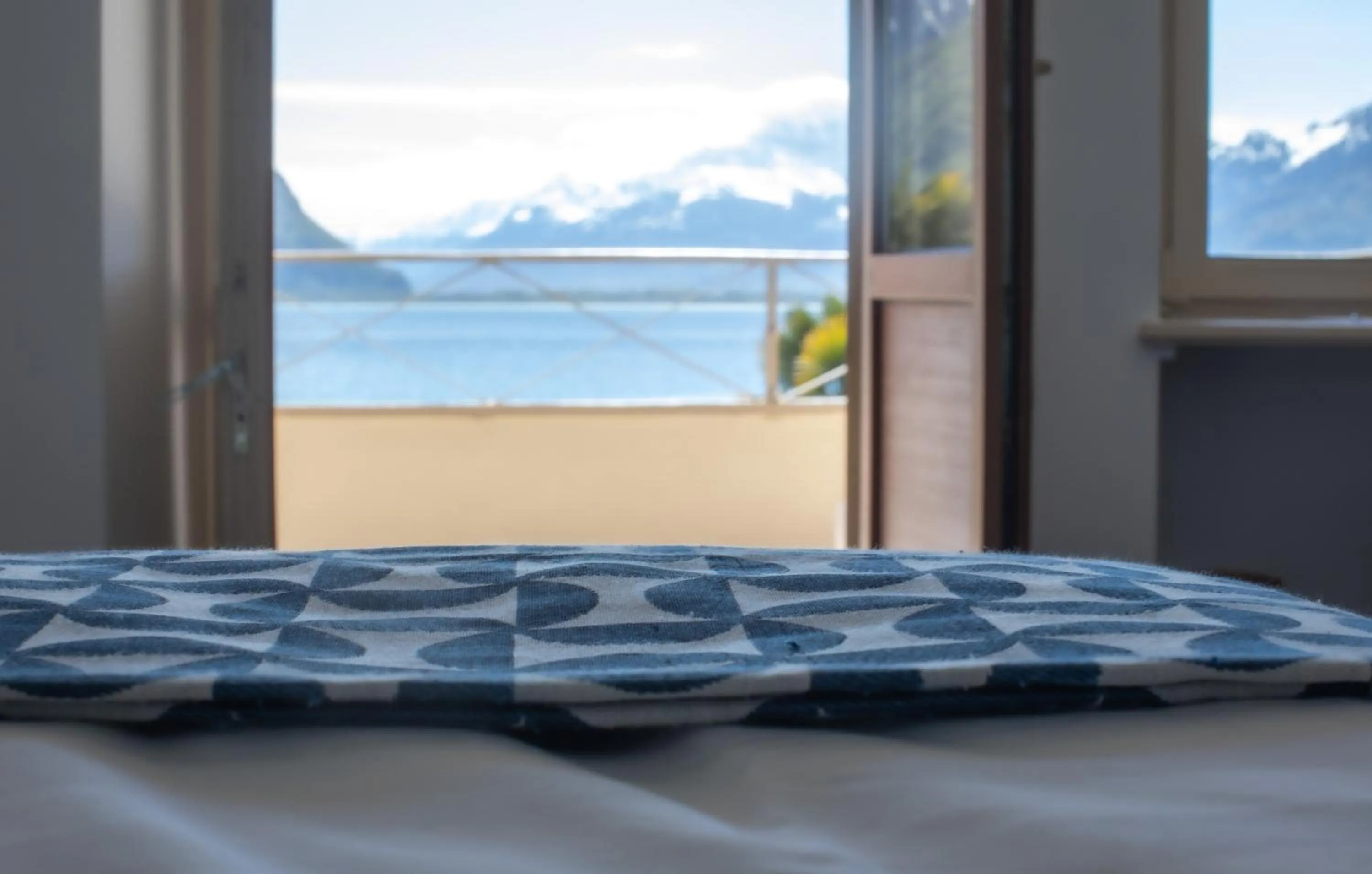 View (from property/room), Bed in La Villa