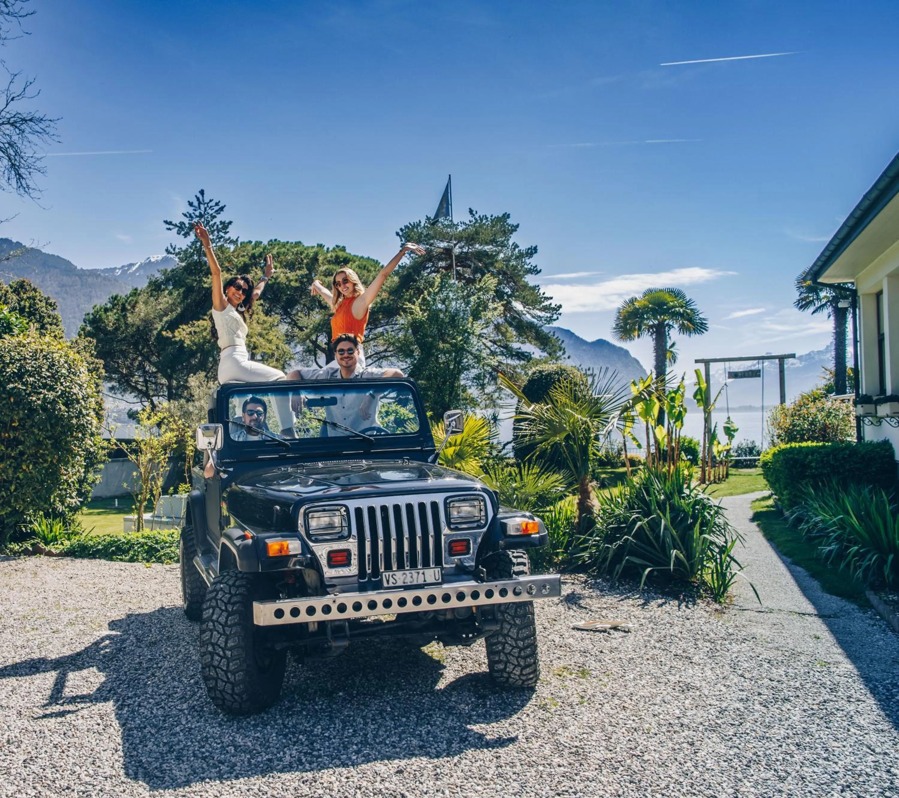 Garden in JETTY Montreux