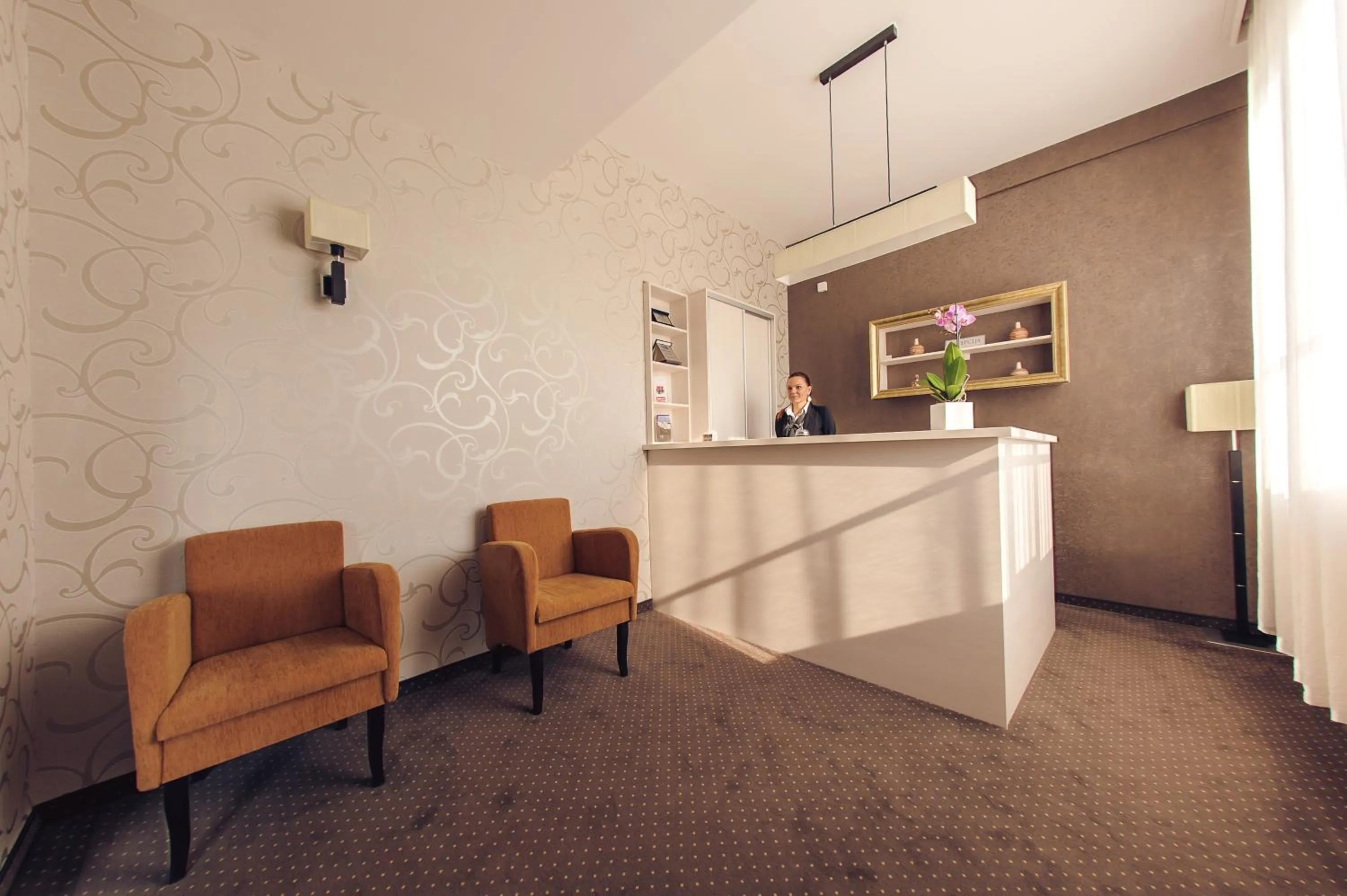 Lobby or reception in Philia Hotel