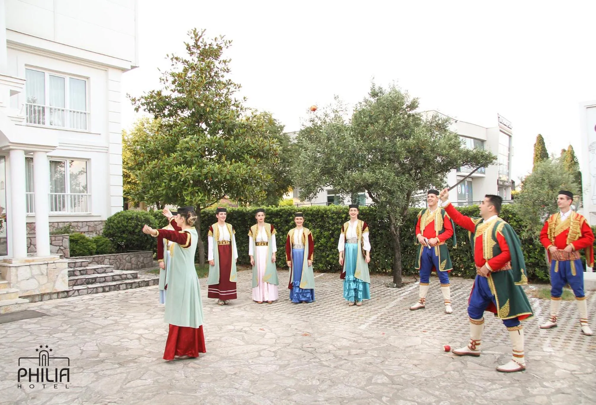 Evening entertainment in Philia Hotel