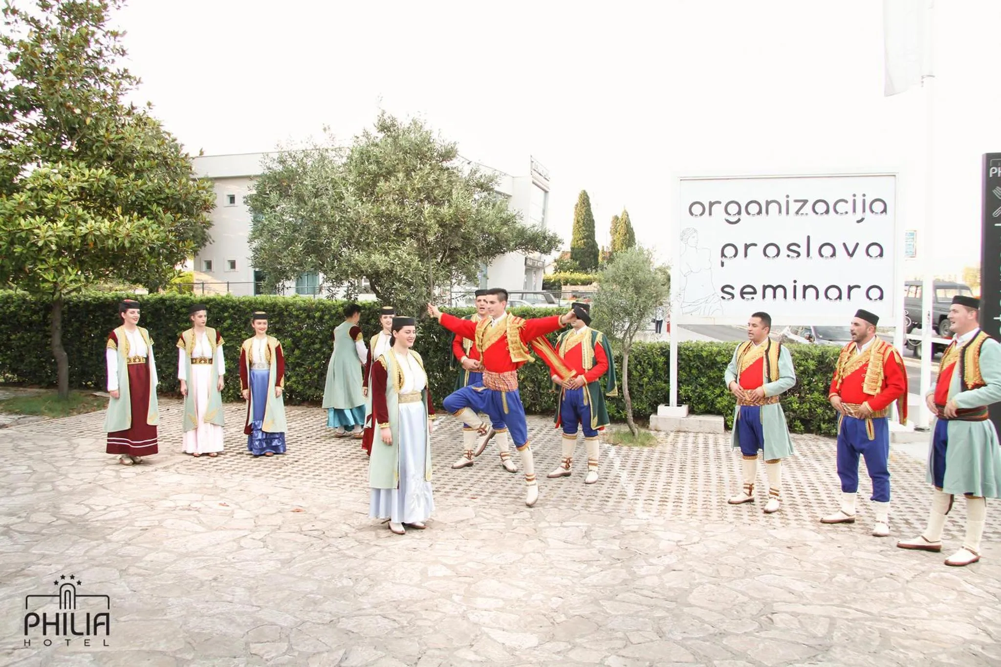 Evening entertainment in Philia Hotel