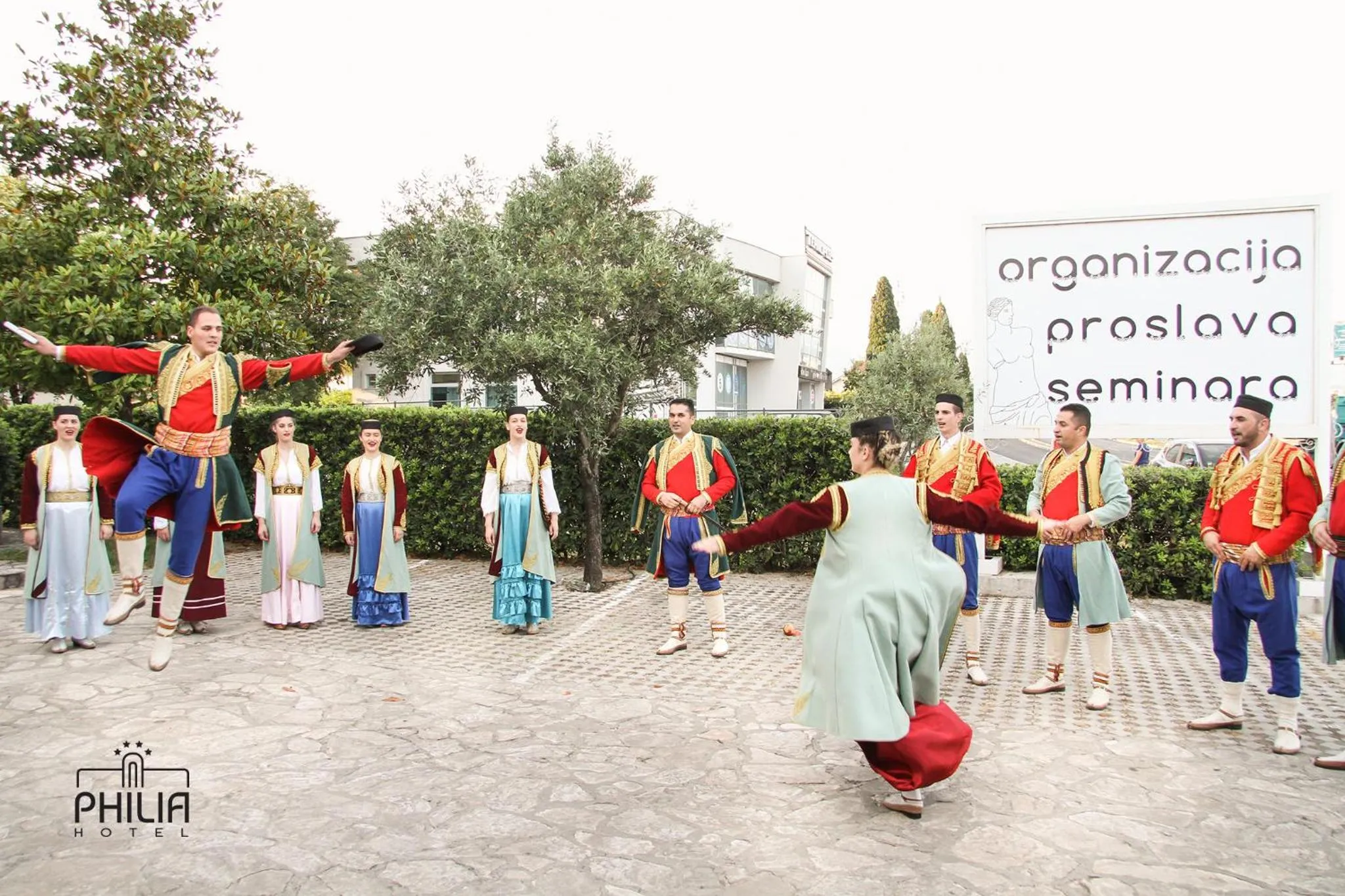 Evening entertainment in Philia Hotel