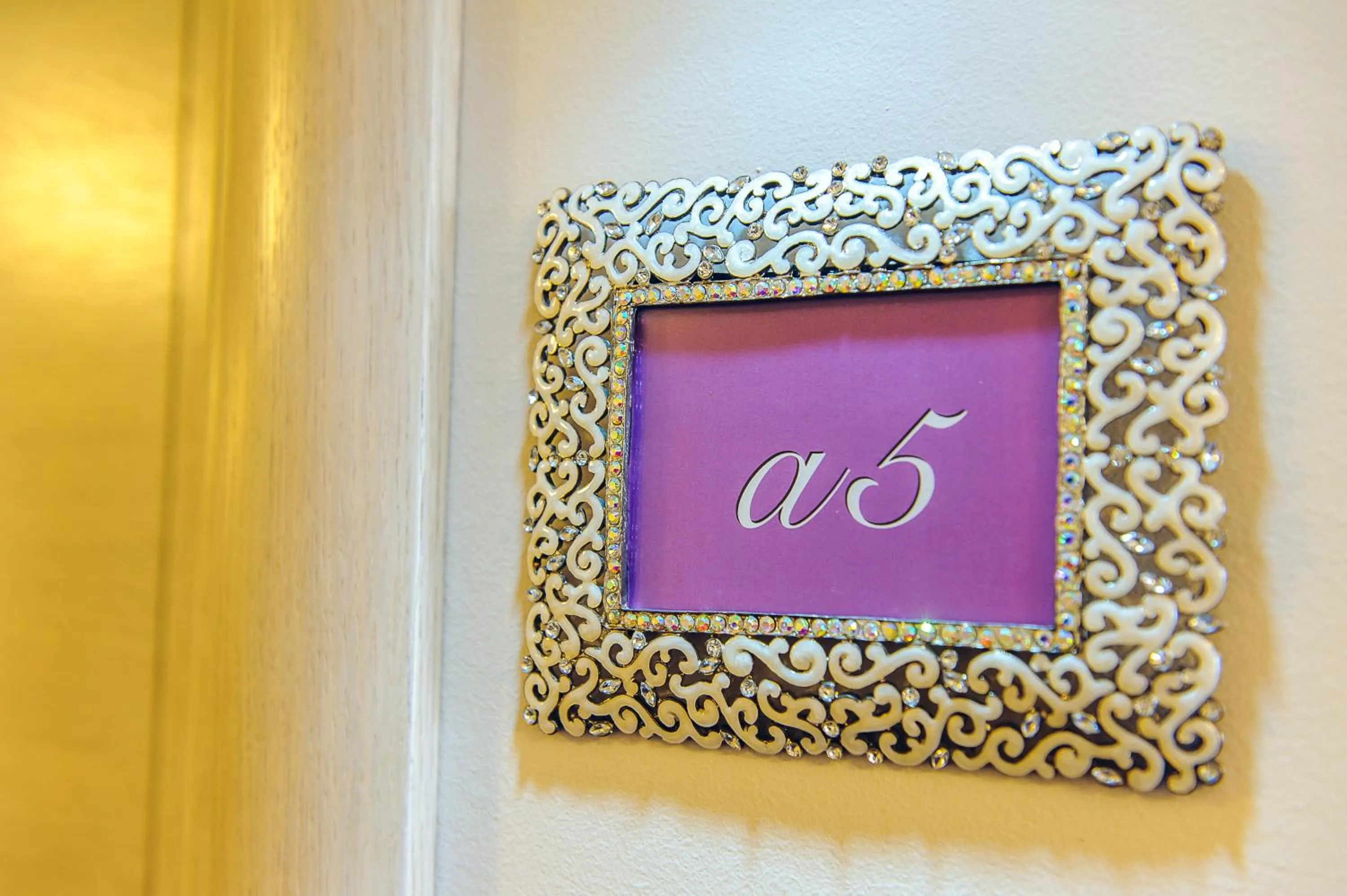 Decorative detail in Philia Hotel