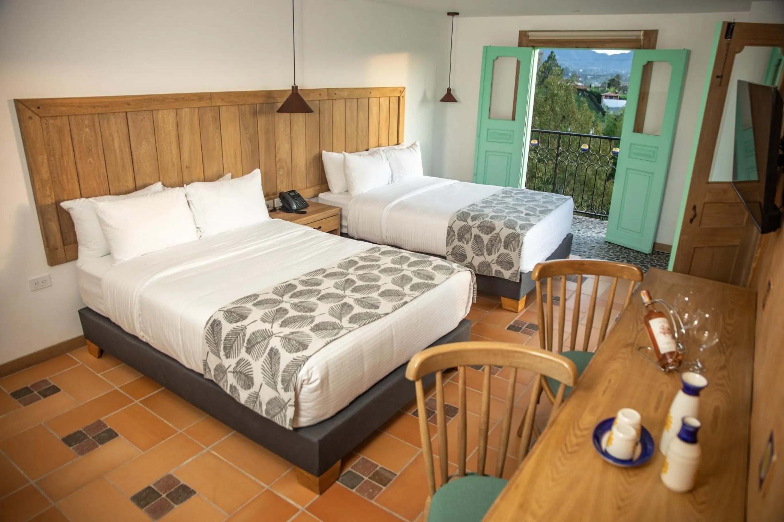 Mountain view, Bed in Alfahar Hotel